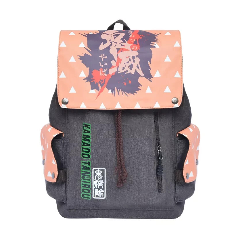 Anime Canvas Backpack Schoolbag