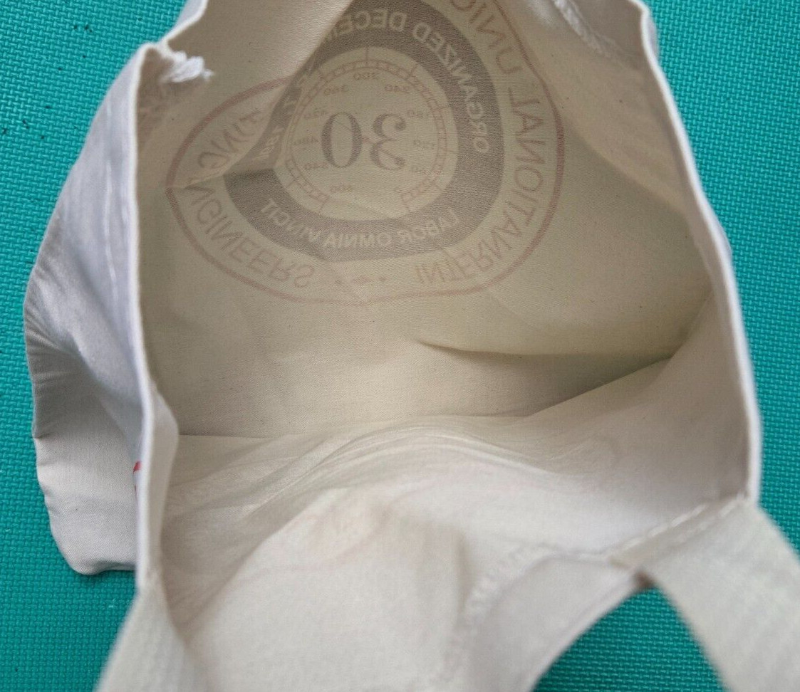 International Union Of Operating Engineers Cavas Tote Bag 18X16.5″ Off White USA