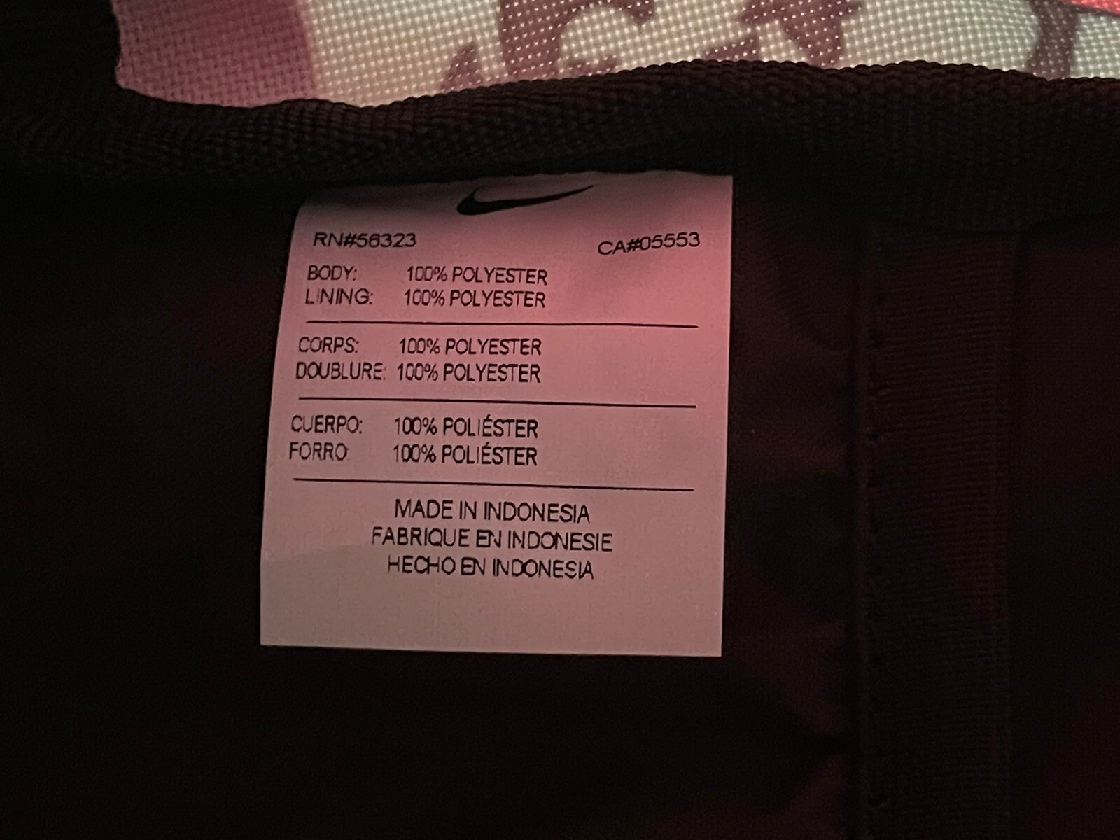Nike All Access Soleday Printed Backpack Black-Hyper Pink-White CW9219-010