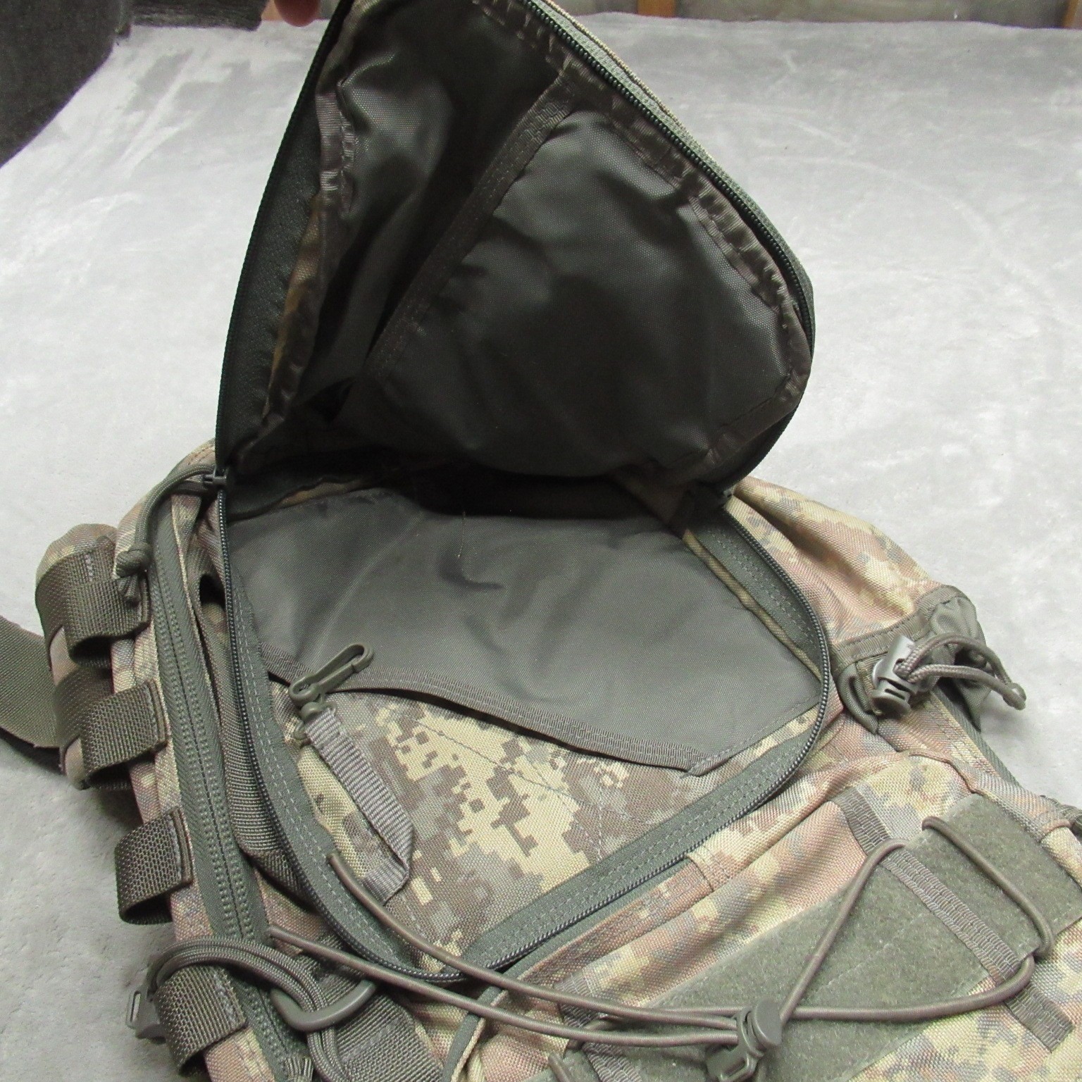 Maxpedition Backpack Mens One Size Digital Camo Monsoon Gearslinger Tactical Bag
