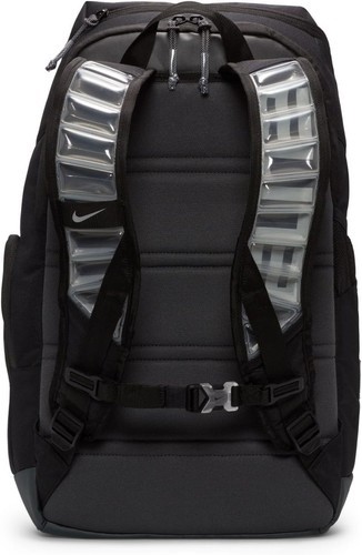 Nike Men’s Hoops Elite Backpack 32L, Black Anthracite and Metallic Silver