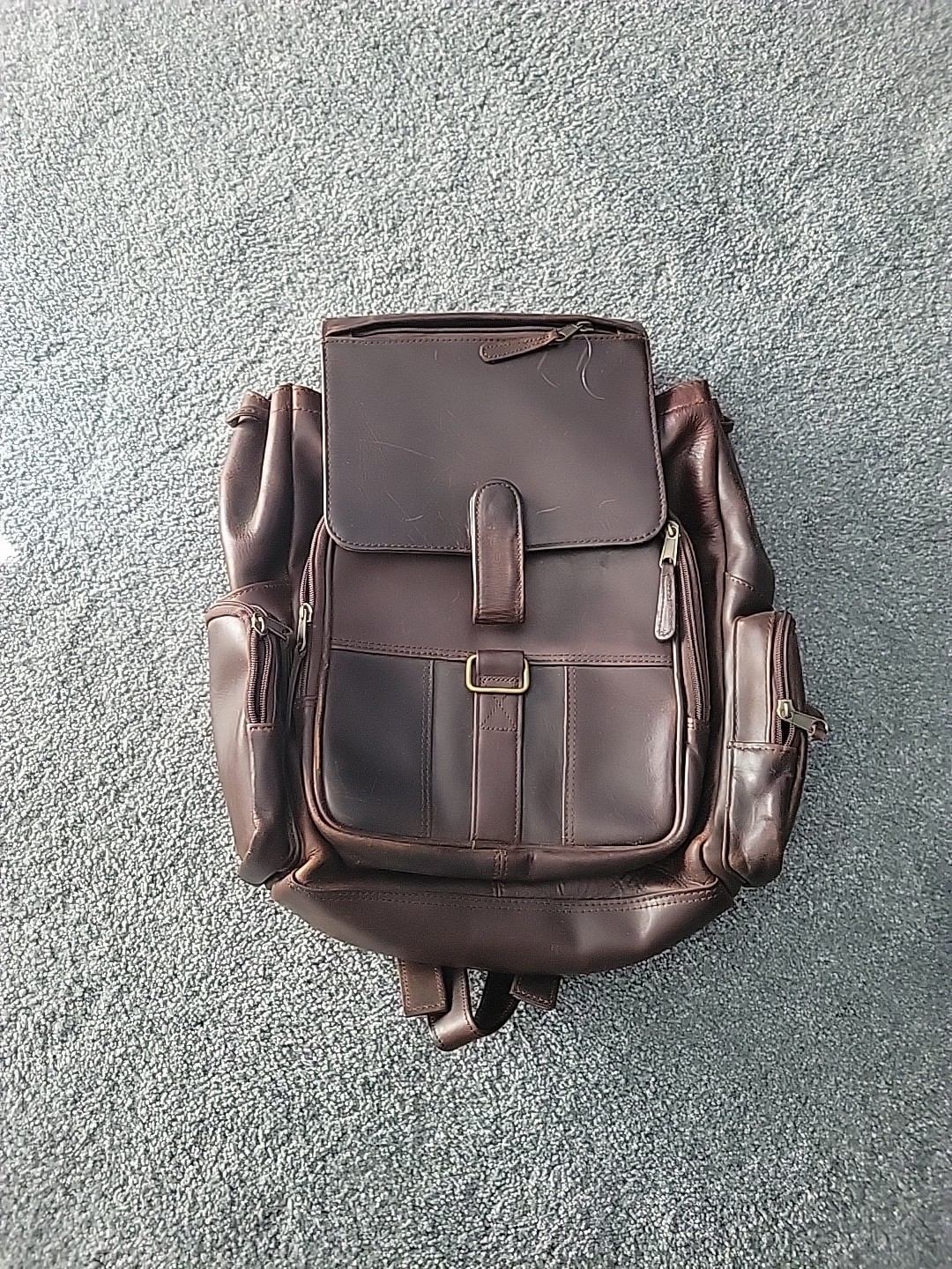 NORM THOMPSON 1990’S VINTAGE LEATHER BACKPACK