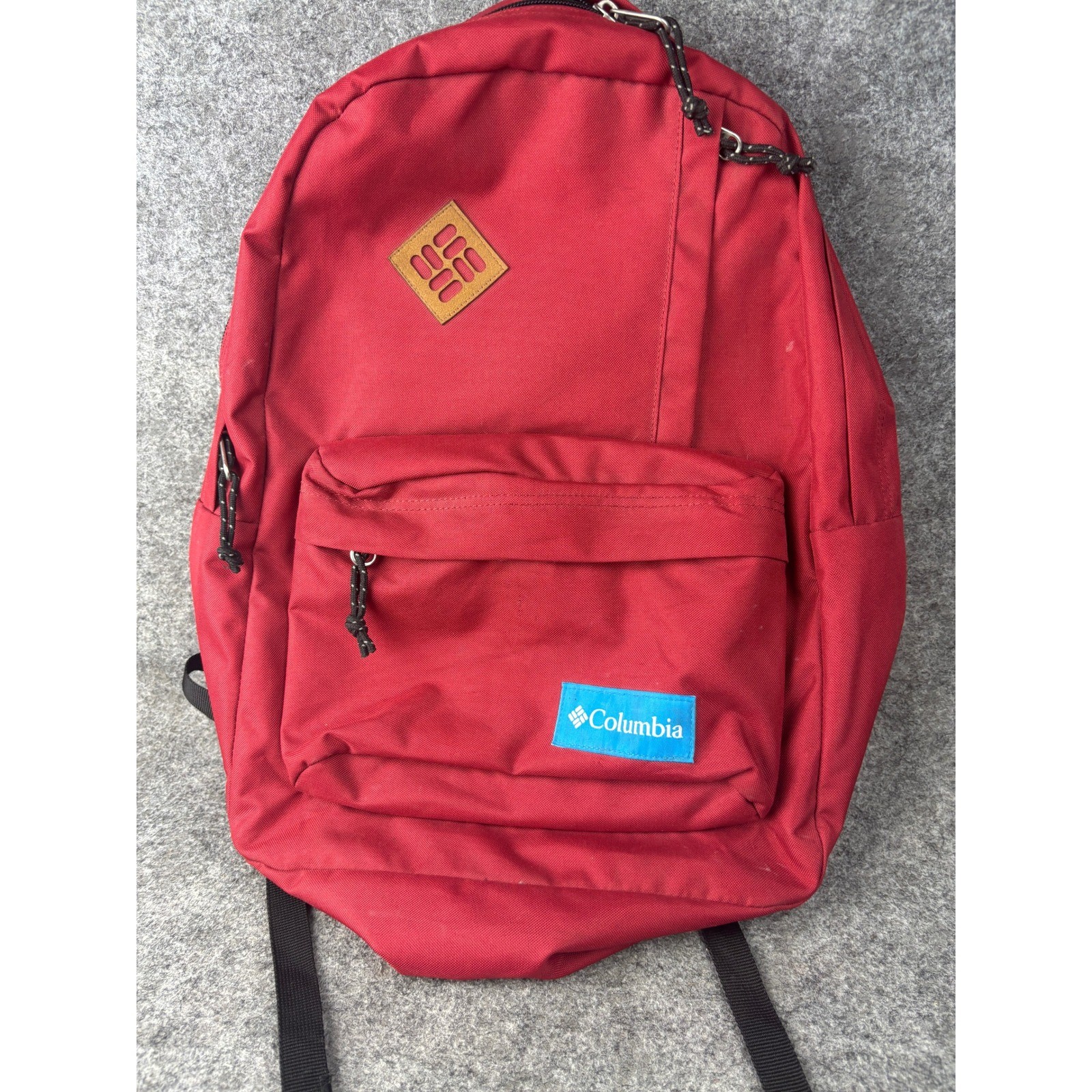 Columbia Backpack Unisex OS Red Classic Logo Outdoor School Bag