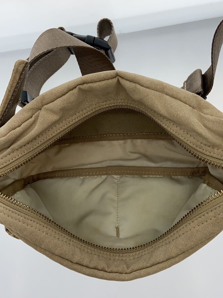 PORTER Waist Bag Canvas KHK Plain NULL