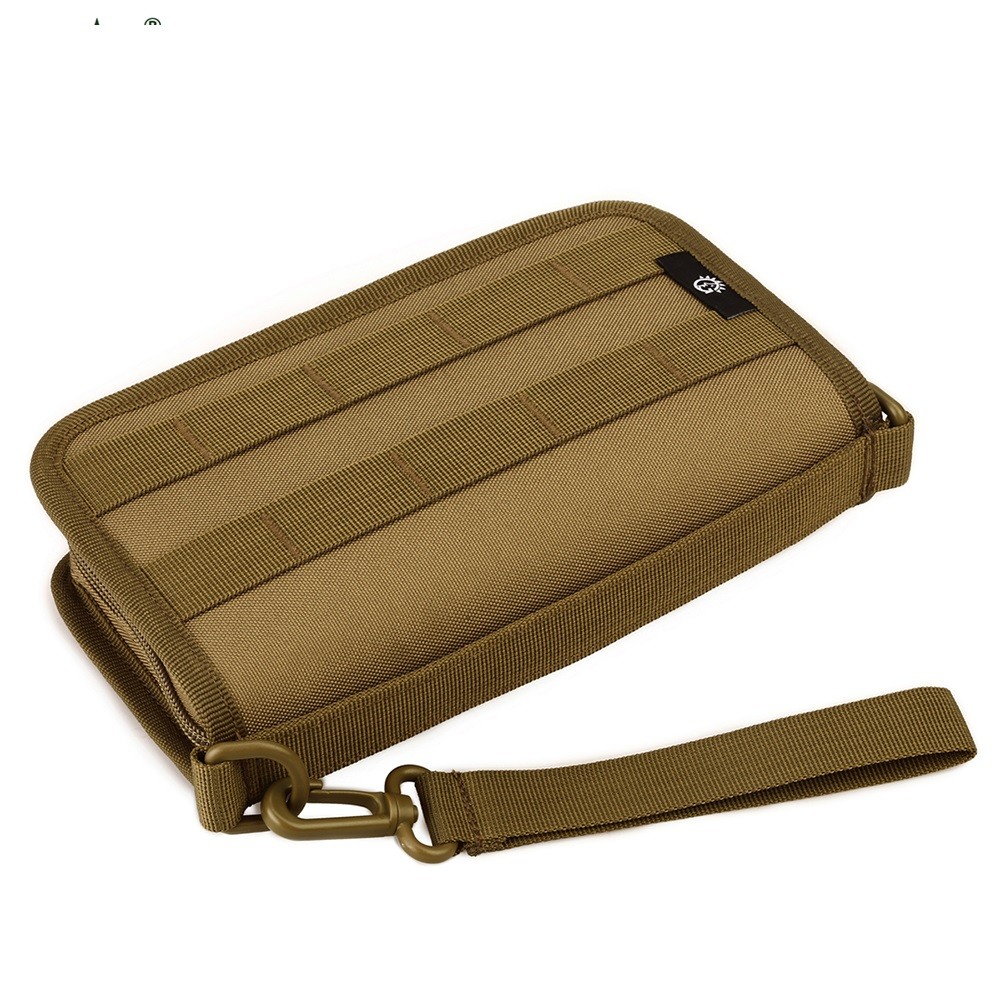 Men Tactical MOLLE Wallet EDC ID Credit Card Holder Portable Waist Purse Bag US