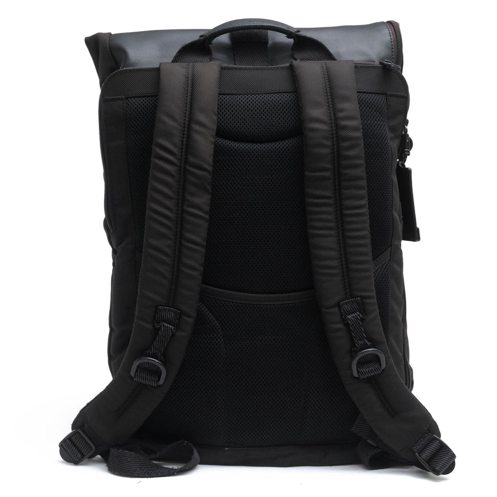TUMI Backpack Bag Backpack Men s Nylon Leather Leather Black 232388D Alpha Brav