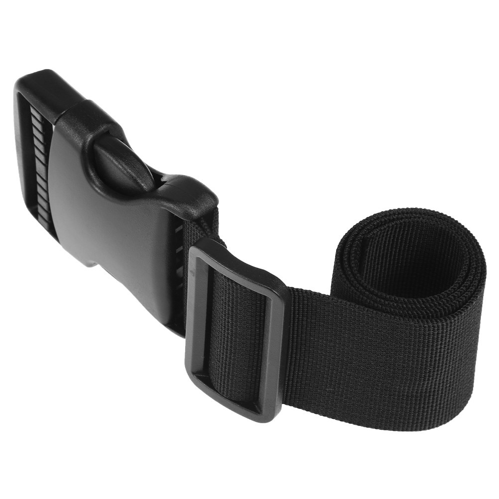 1 Pack Elastic Strap Extender for Belt Bag Adjustable Durable Black Strap