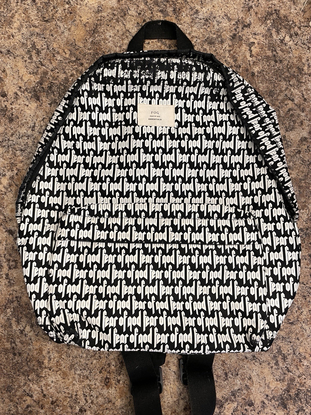Fear Of God All Logo Backpack Essentials