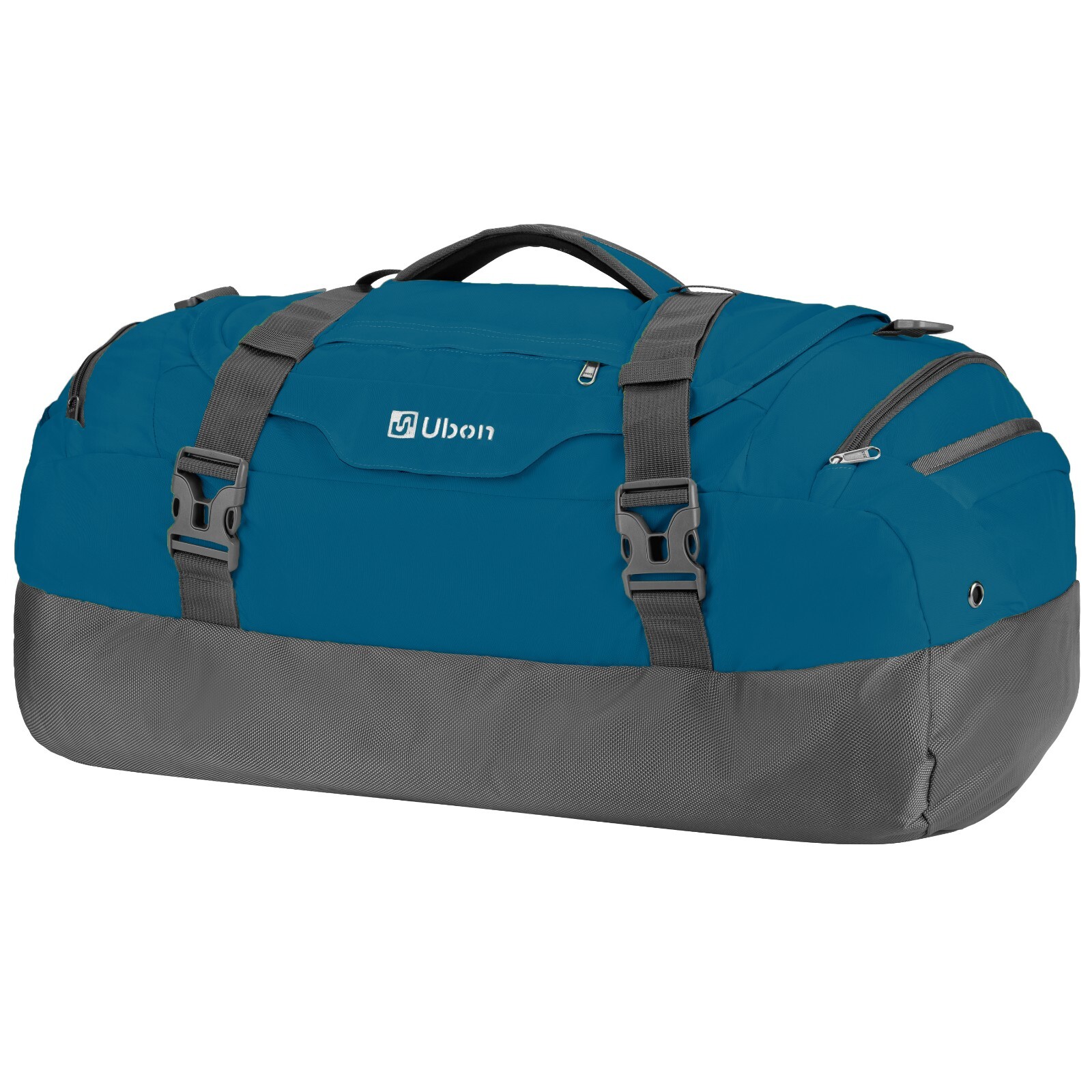 Ubon Large Duffel Bag Weekender Bag with Shoe Compartments Sports Gym Backpack