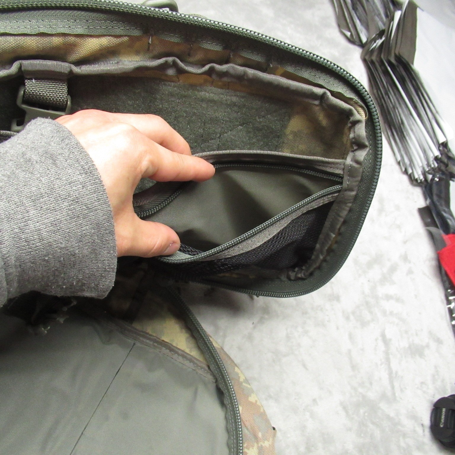 Maxpedition Backpack Mens One Size Digital Camo Monsoon Gearslinger Tactical Bag