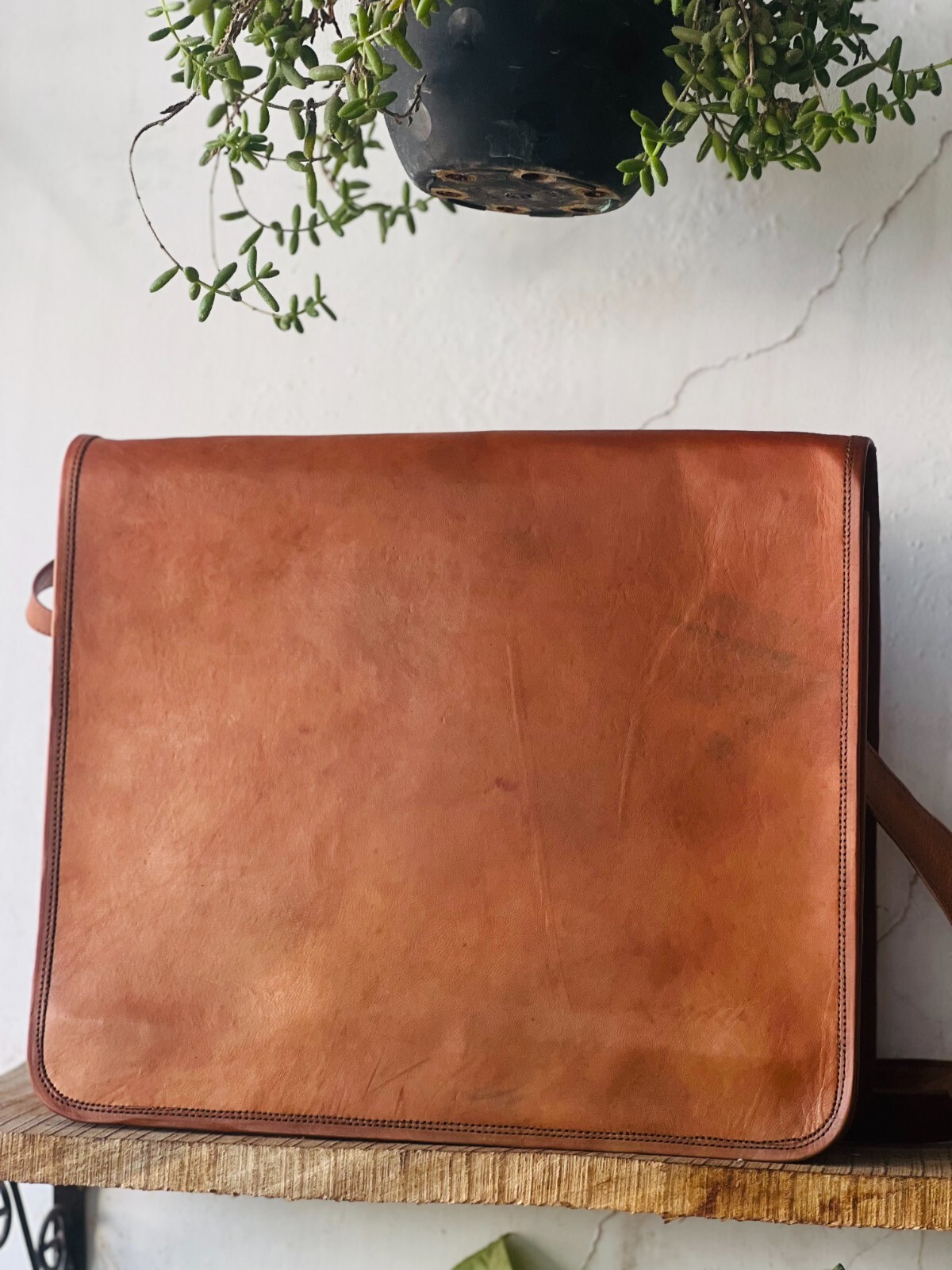 Handmade Expertly Made Laptop Messenger Bag Rare Men’s Briefcase Satchel