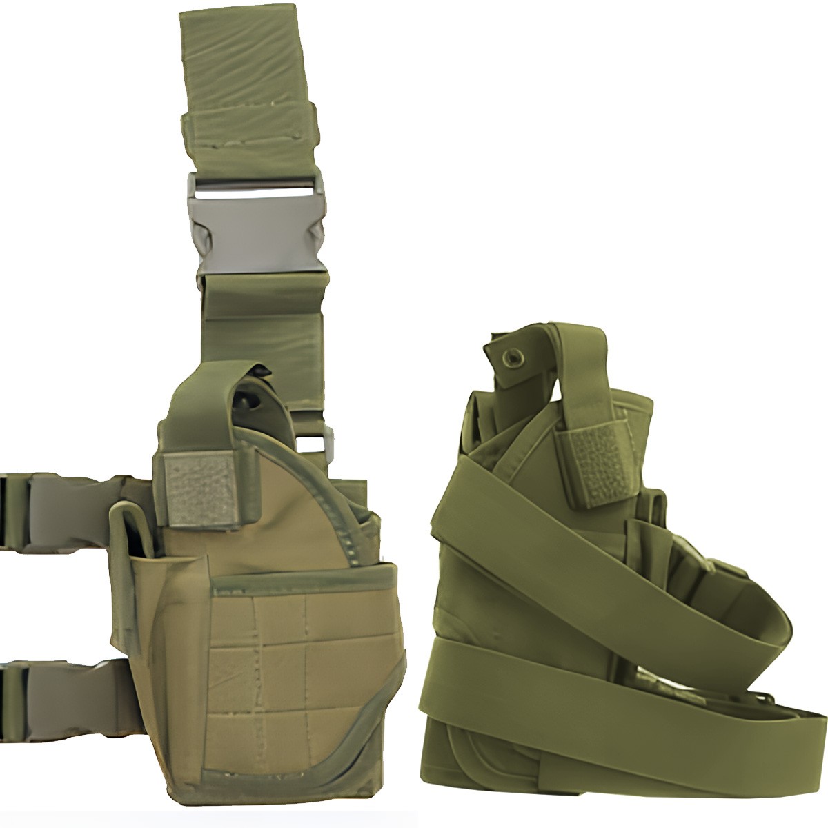 Universal Right Hand Drop Leg Holster Adjustable Thigh Gun Holster F Any Pistol