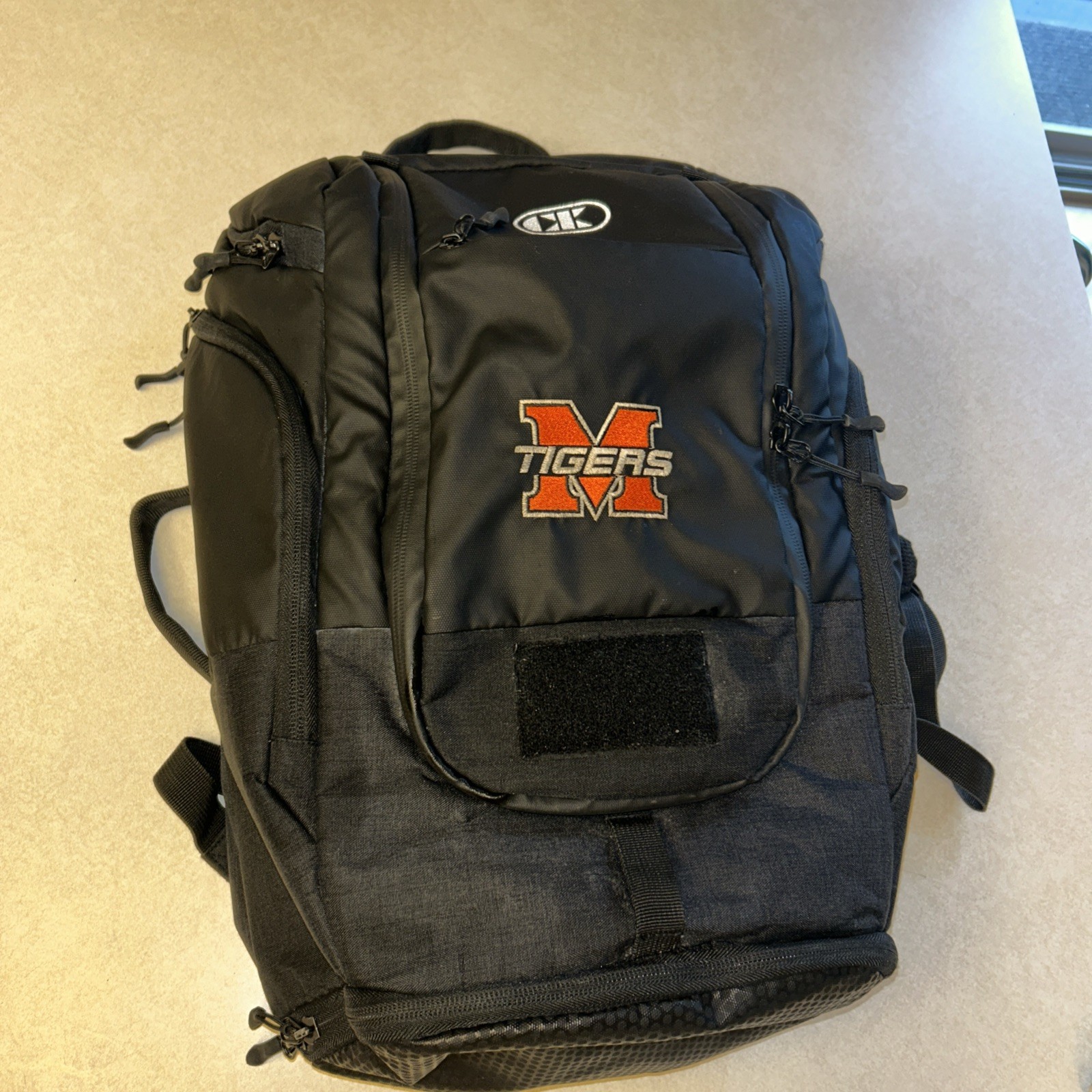 Cliff Keen The Beast Commuter Backpack With Tigers Patch