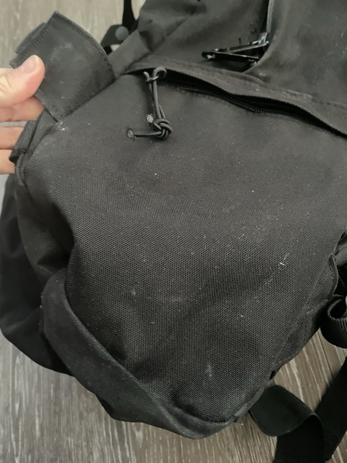 Carhartt WIP Kickflip Backpack Black *read Flaw