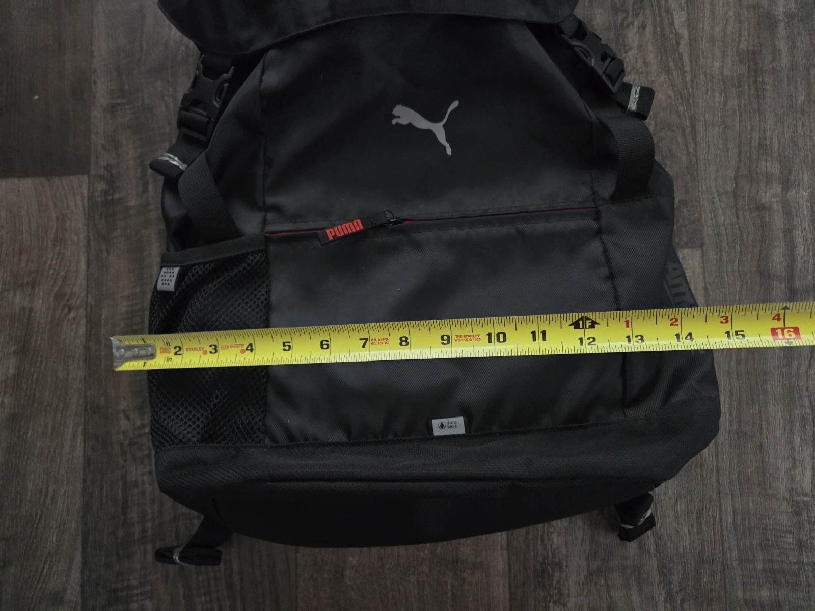 Puma Golf 75031P 100% Polyester Backpack With Reflective Puma Cat Logo
