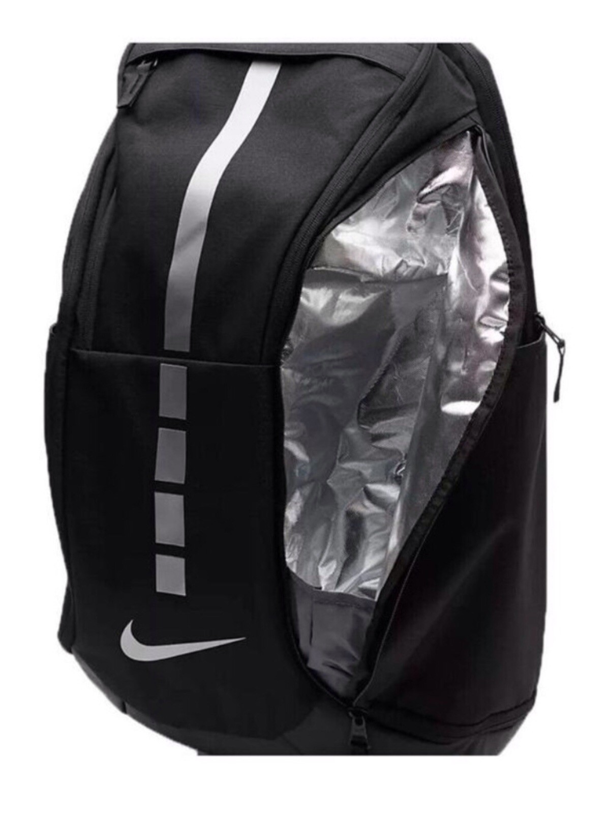 NIKE – Hoops Elite Pro Backpack Black Silver BA5554 Basketball Bag Laptop Sleeve