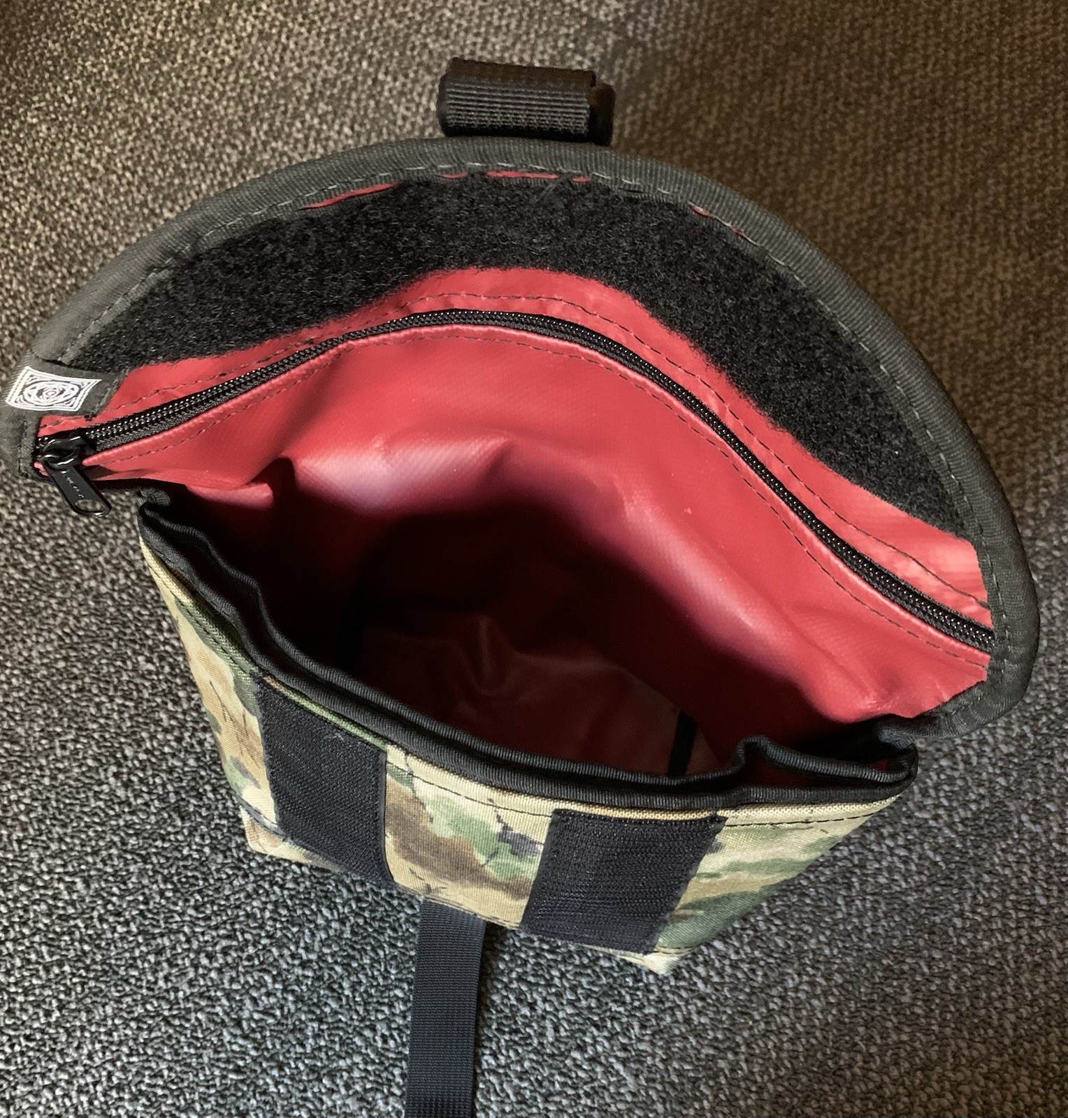 VESSEL WORKSHOP Handmade Hip Bag Pouch Sling Bike Messenger Waterproof RARE