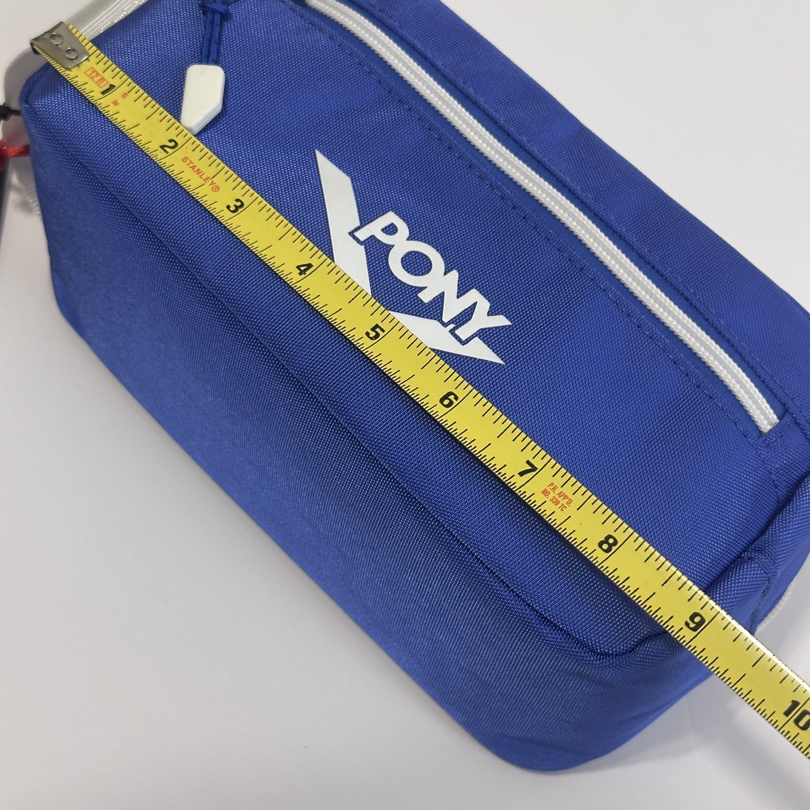 PONY Campbell Travel Toiletry Bag Royal Blue Dopp Kit Mens Shaving Case NWT