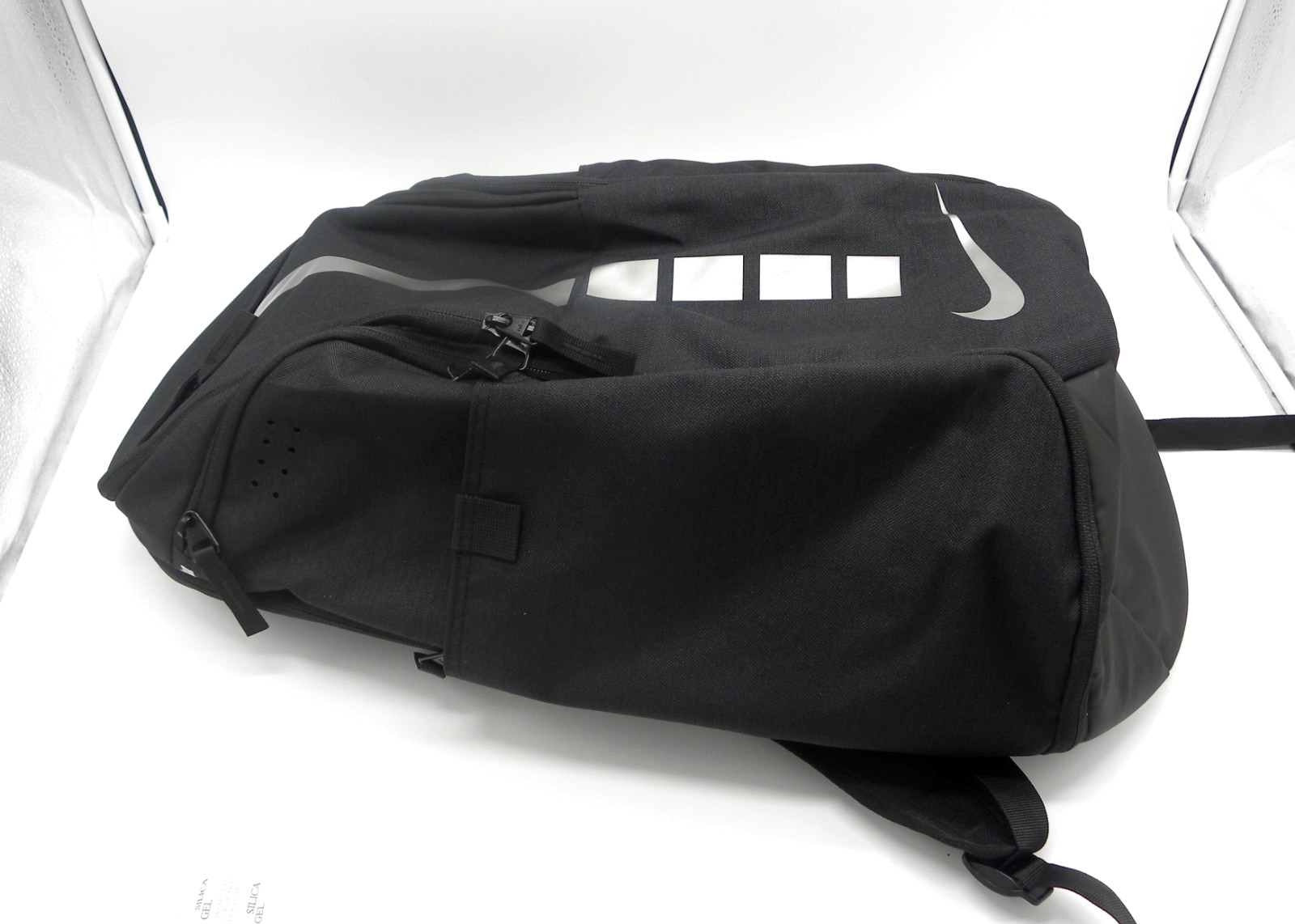 Nike HOOPS ELITE PRO Basketball Backpack Bag Black Silver BA5554 011 NEW