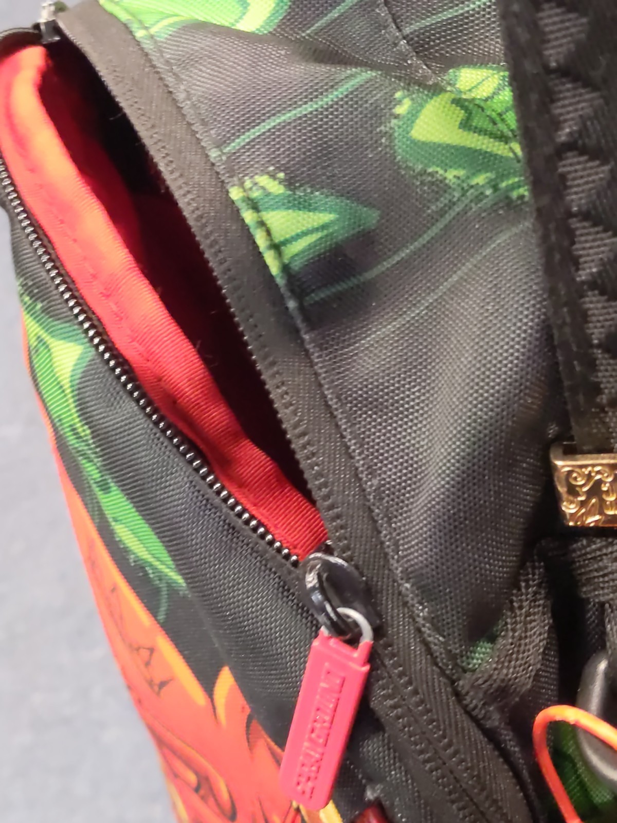 Sprayground TEDDY BEAR Diablo Backpack LTD Ed. W/2 Million Tag. RARE SEE PHOTOS