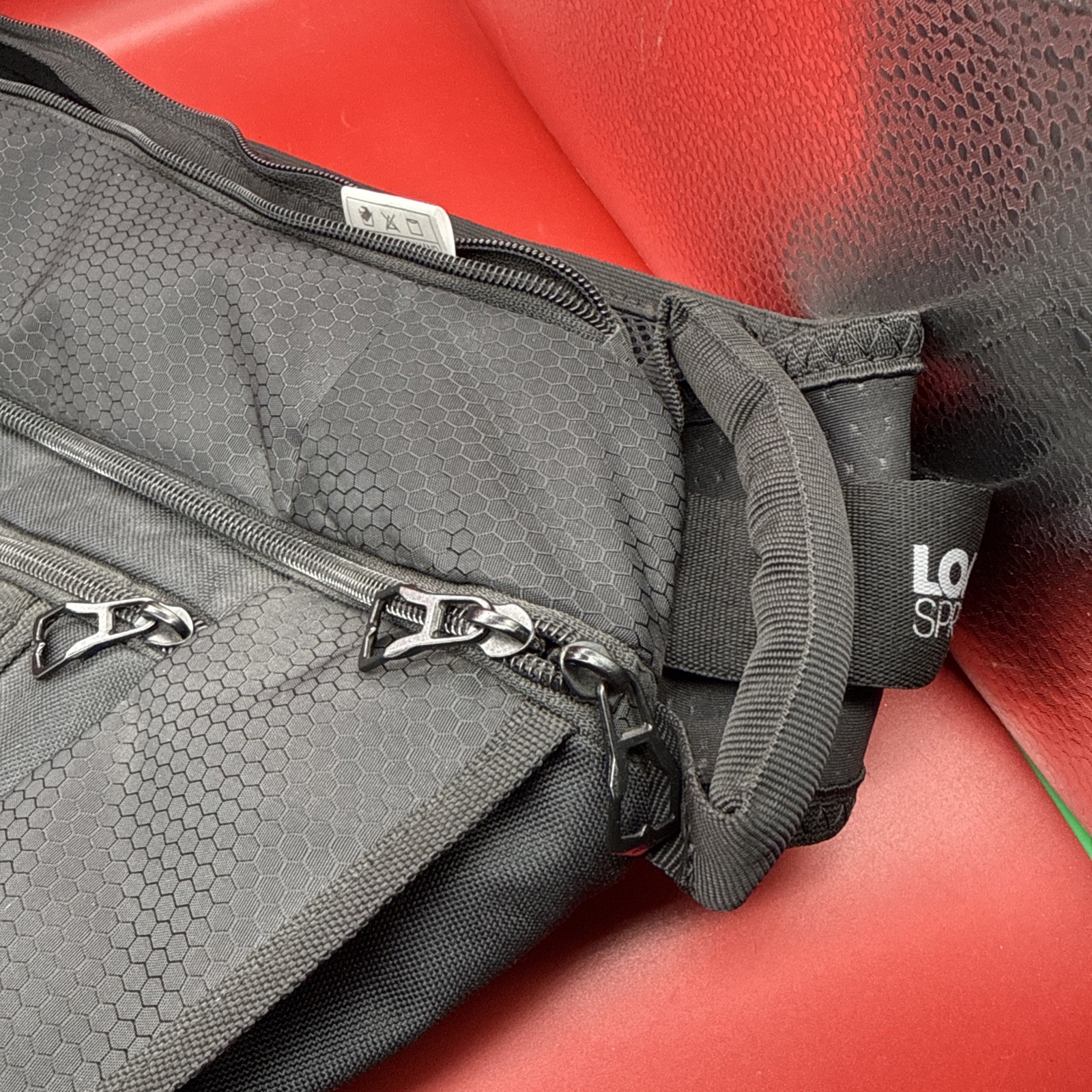 Adidas Load Spring Sling Backpack Messenger Shoulder Bag Black