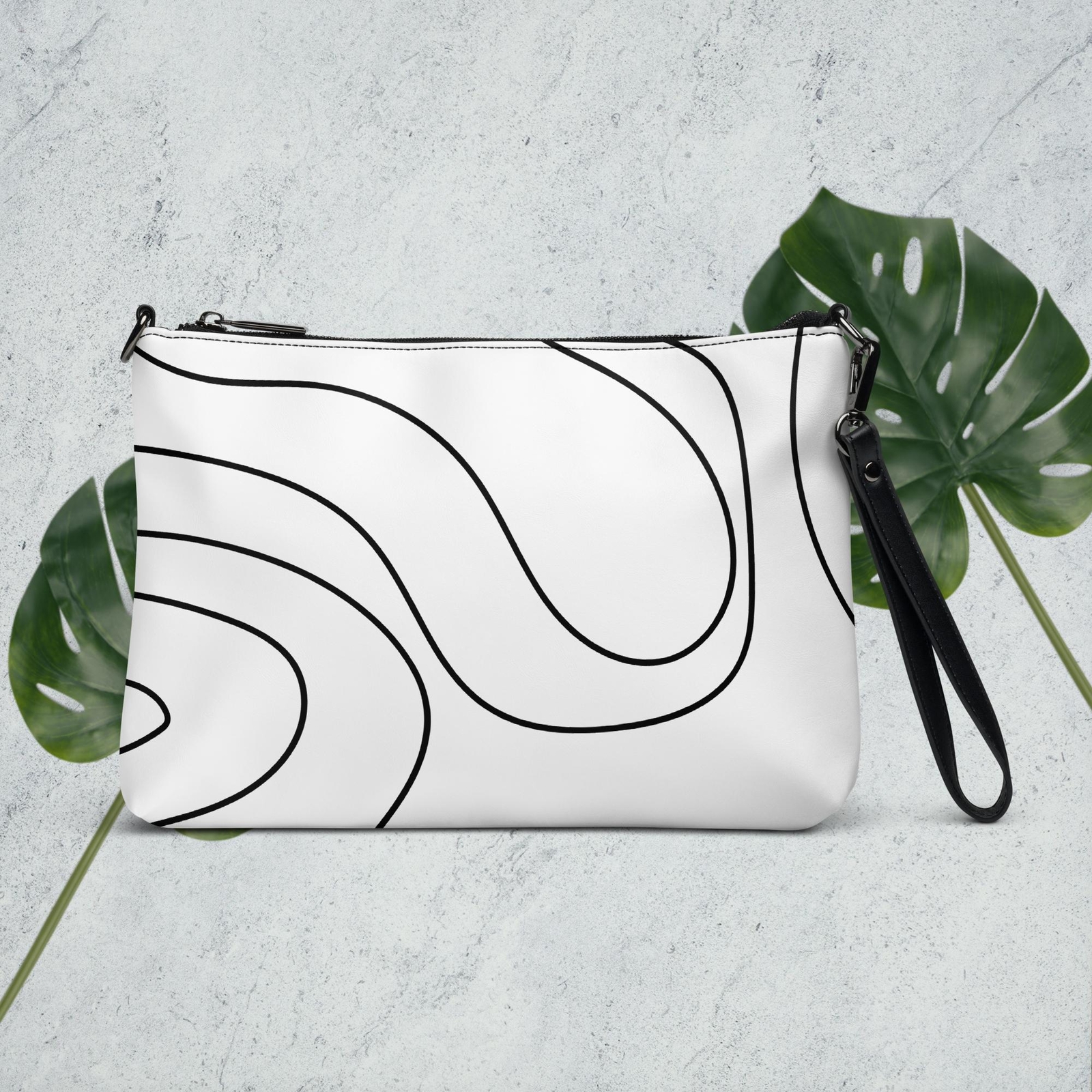 Abstract Crossbody bag