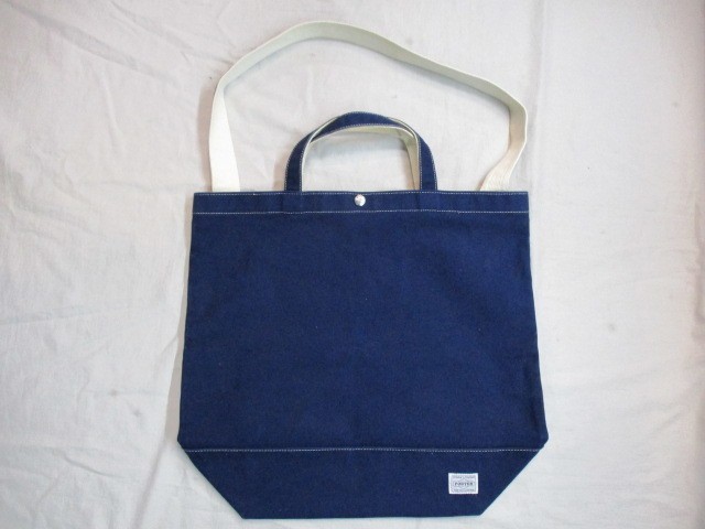 PORTER x Standard California Tote Bag Navy Yoshida Kaban 42cm x 45cm x 17cm Size