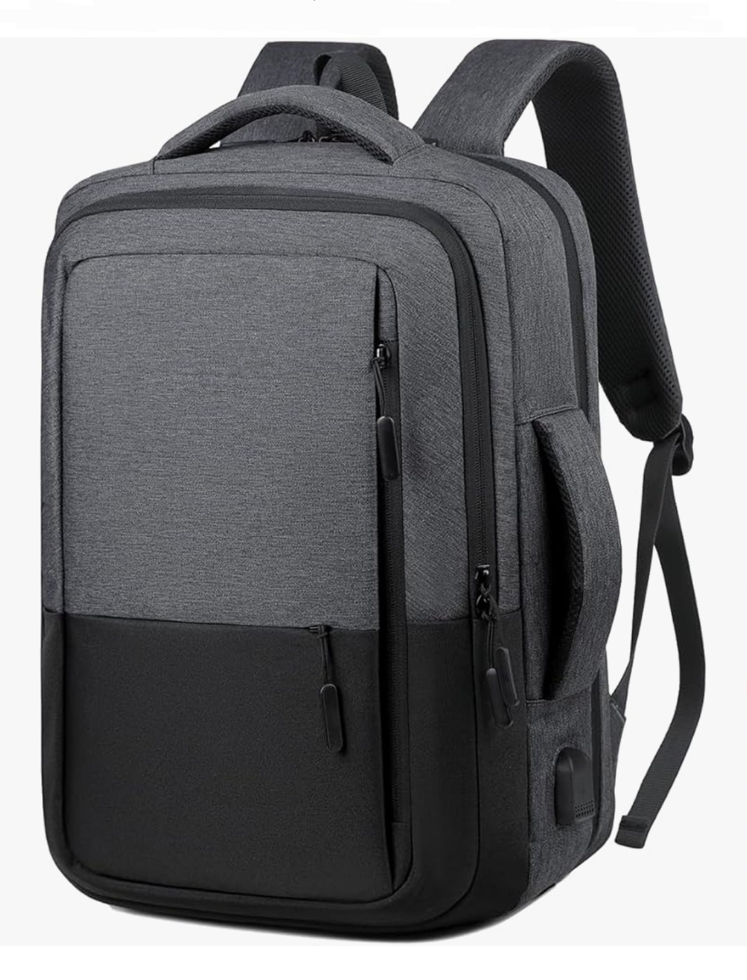 17.3″ Waterproof Laptop Backpack Travel Computer Bookbag with USB Charging Port