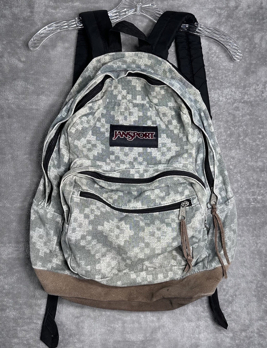 Suede Bottom Jansport Originals Right Pack Frost Teal Diamond Fade Style#TZR6