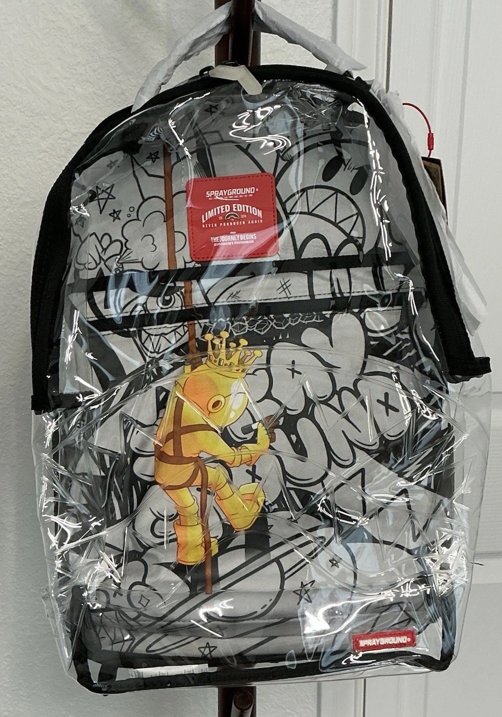 Sprayground Astromane Clear DLX Backpack Limited Edition 2026 Authentic