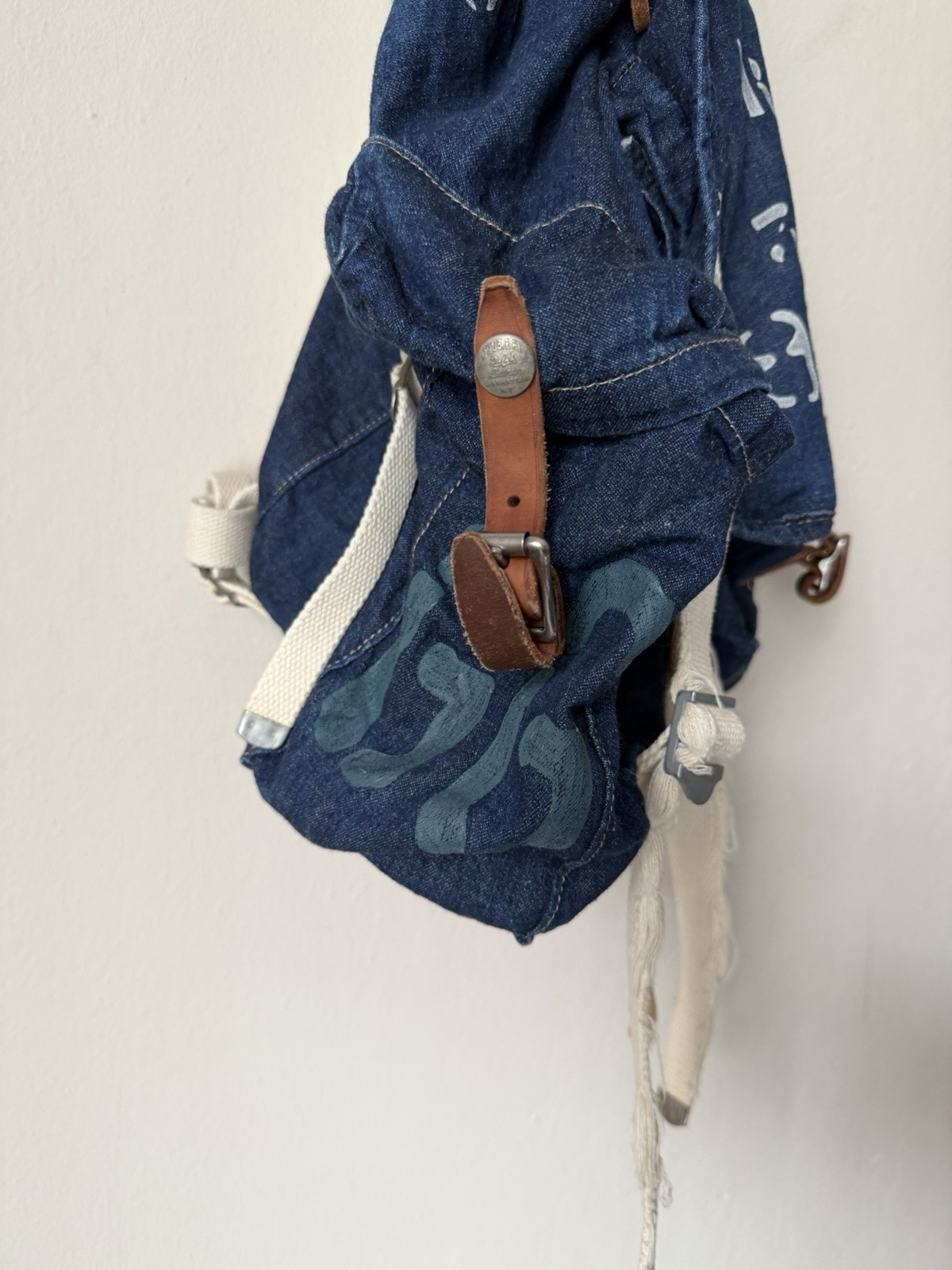 Polo Ralph Lauren RRL Stenciled Denim Backpack
