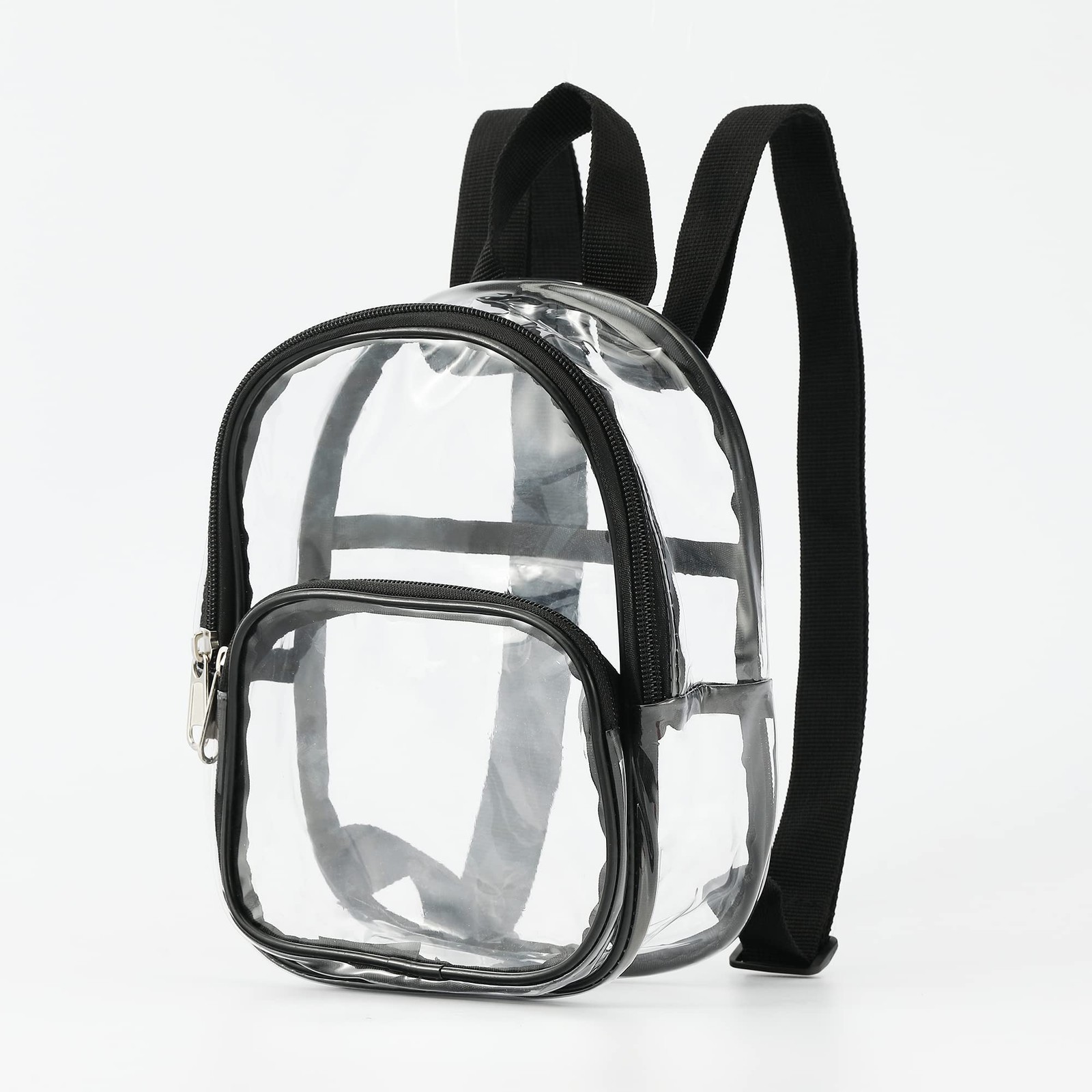 Clear Mini Backpack Stadium Approved for Little Boys & Girls, Transparent Backpa