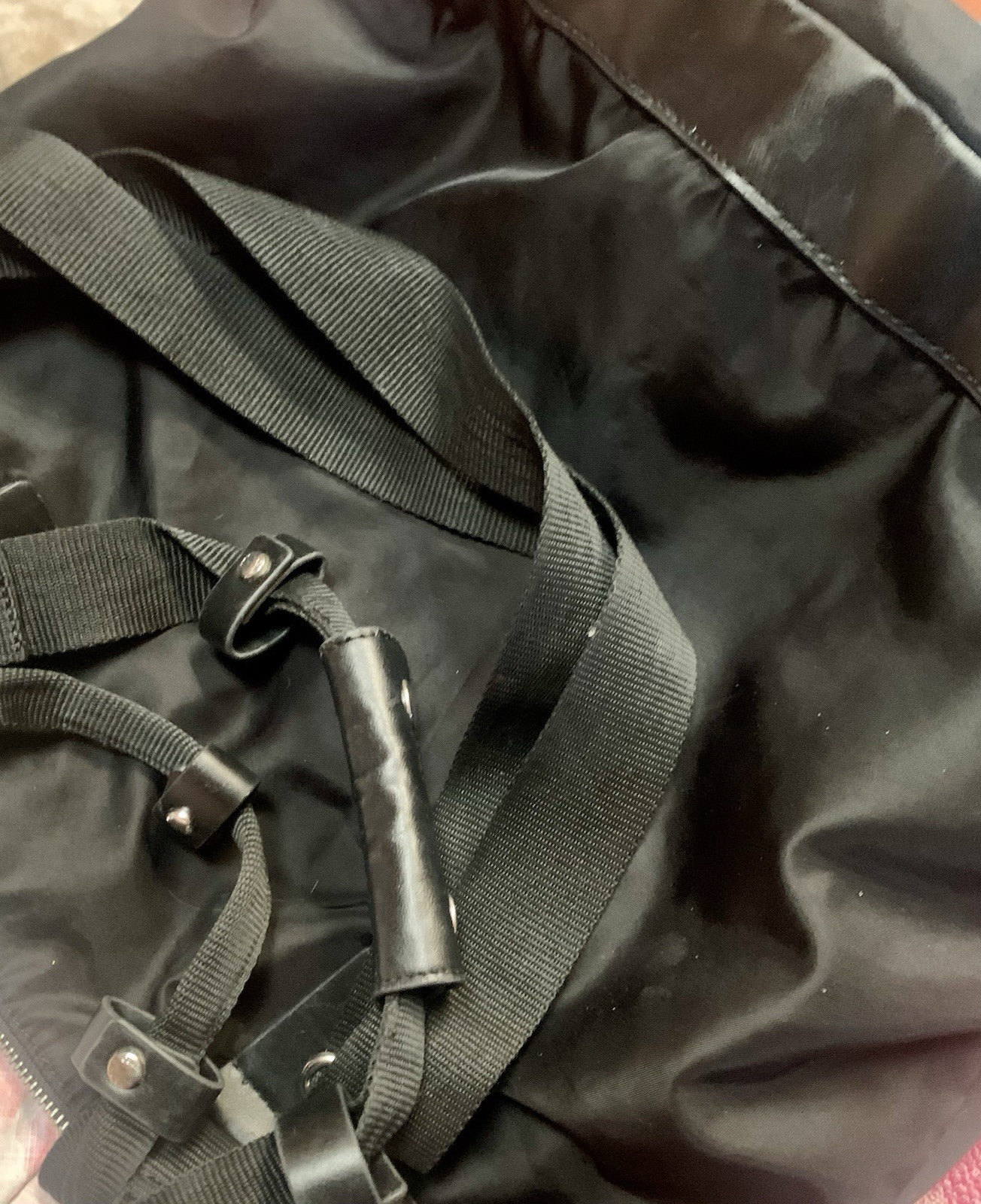 Calvin Klein Black Nylon Carry On