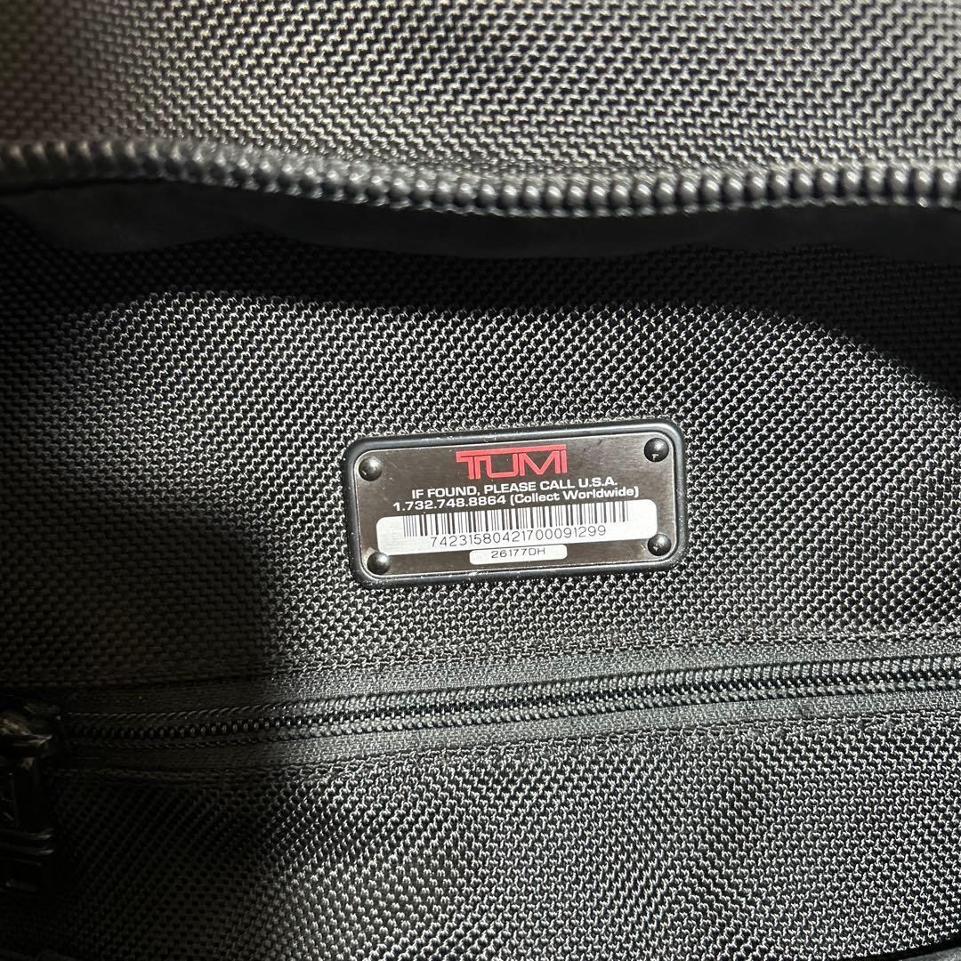TUMI 26177DH ALPHA SLIM SOLUTIONS BRIEF PACK Backpack Black No Accessories
