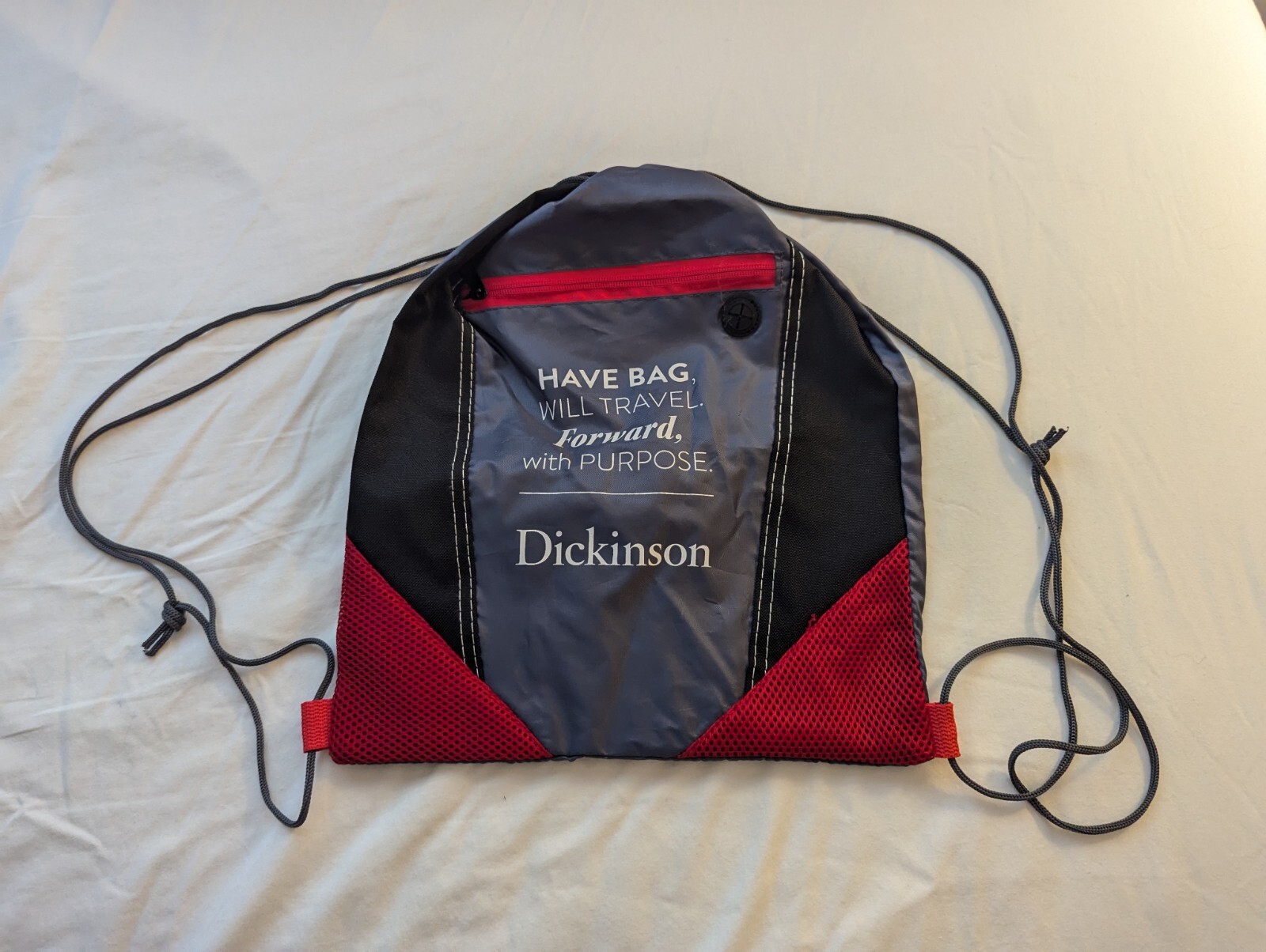 Dickinson College Drawstring Bag