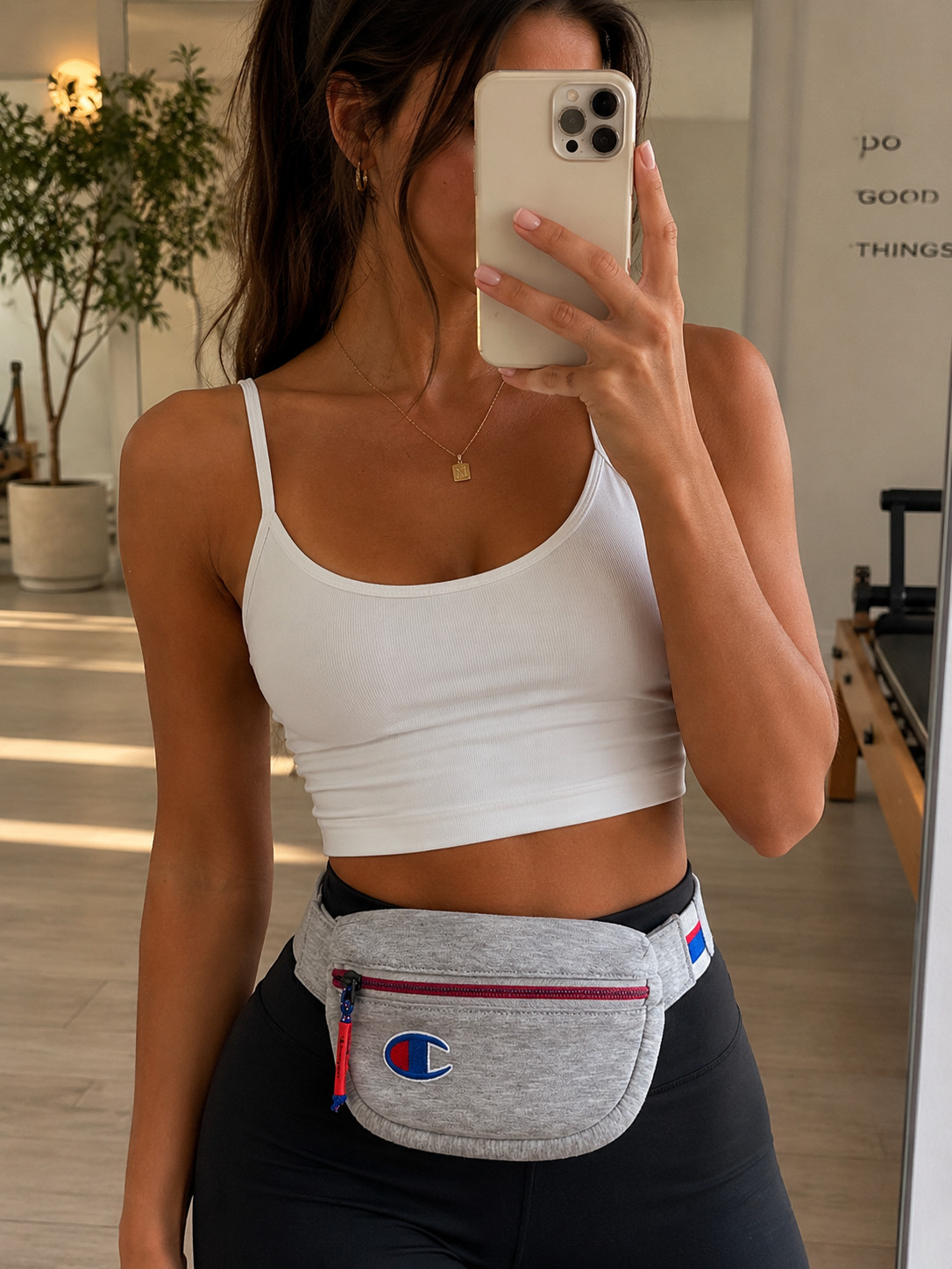 Champion Attribute Waistbag ✩ Gray Fanny Pack ✩ Unisex Travel Gym Streetwear!