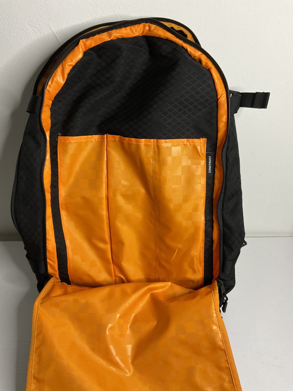 Vans off the wall Construct Snowpack CORDURA Fabric Black Snowboard
