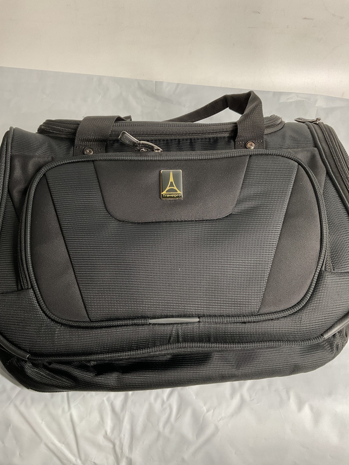 Travelpro Maxlite 5 Softside Lightweight Underseat Tote, Black 18 Inch U23