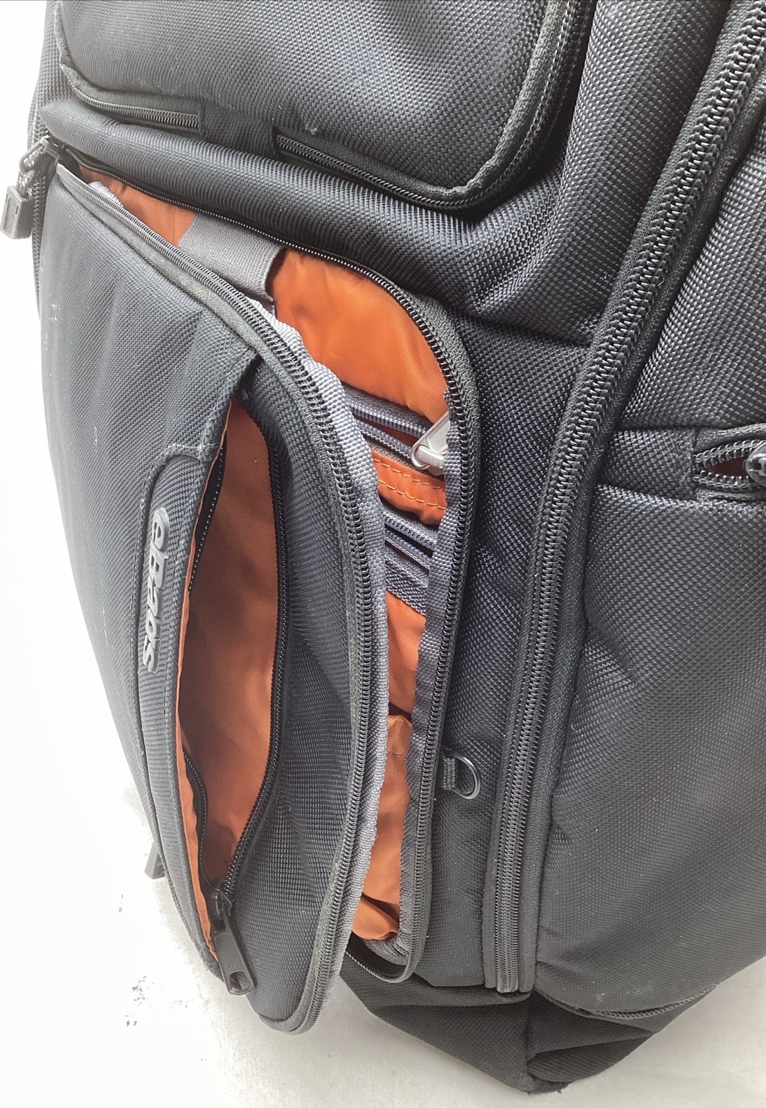 Ebags Black Padded Backpack Laptop Lots Of Pockets EB2146-16C