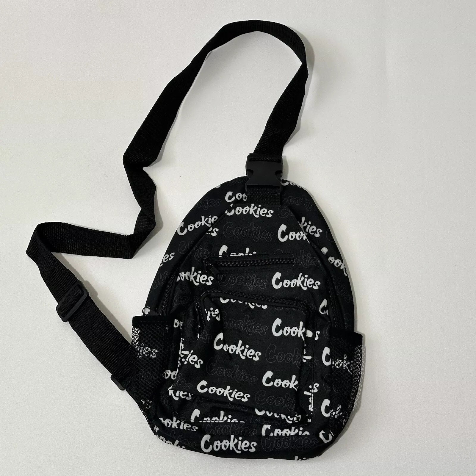 Cookies Unisex Logo Slingbag Crossbody Small Backpack Travel Multiple Pockets