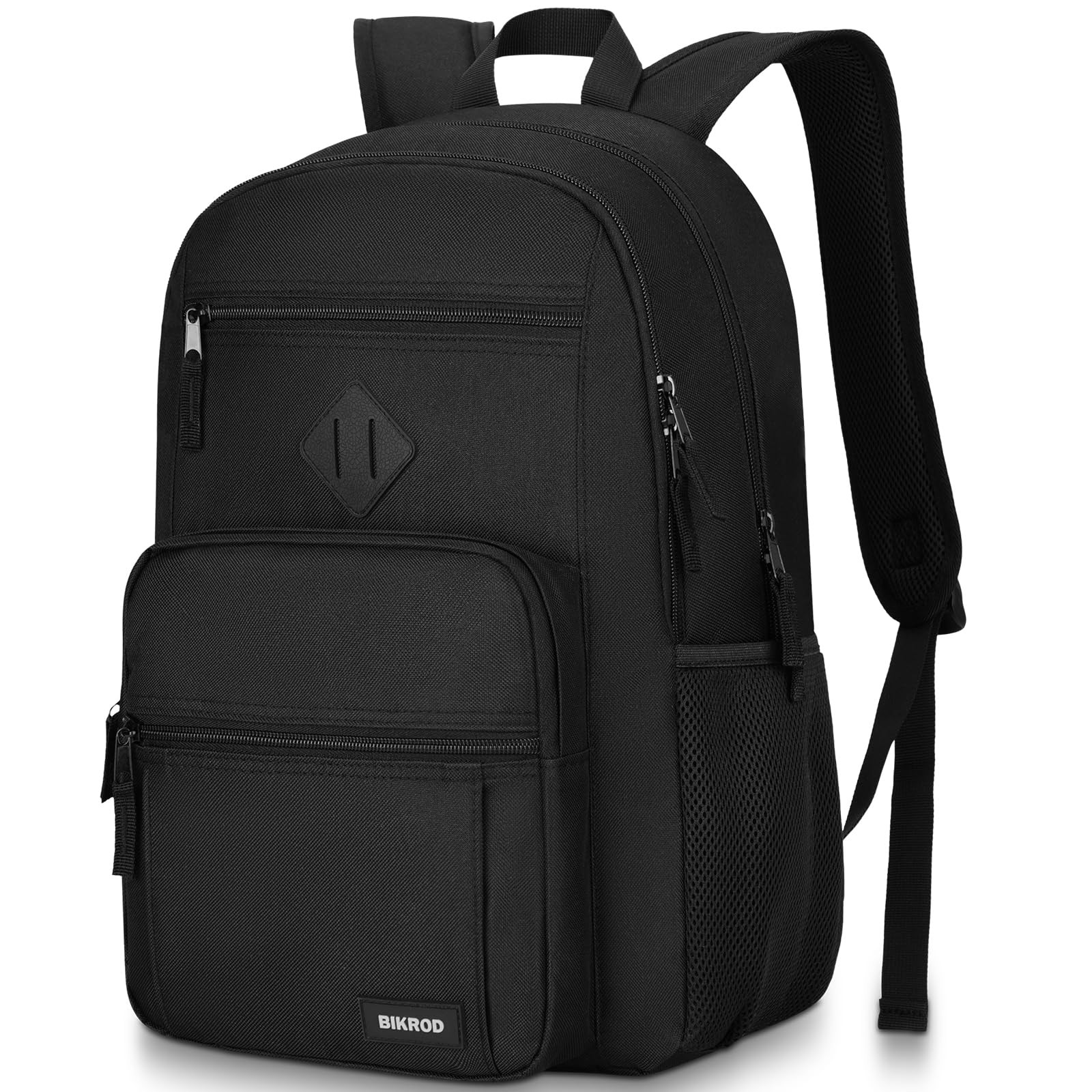 Black Backpack for Men and Women, Backpack for School Teens Boys and Girls, L…