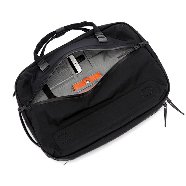 BLACK EMBER FORGE SB – JET BLACK Work Bag, a 2-way waterproof