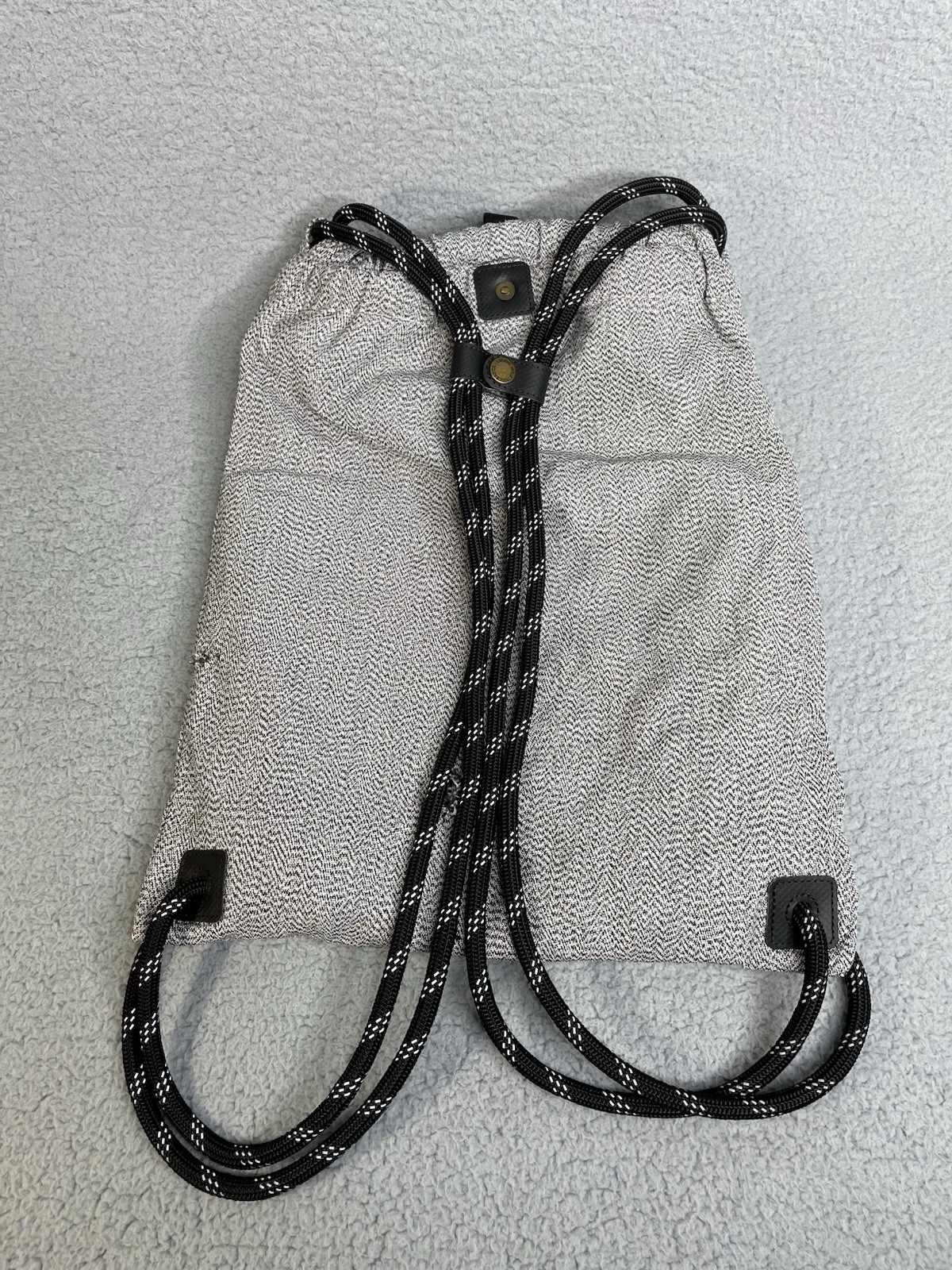 Loctote Original Flak Sack Gray Backpack Bag Loc Tote Anti-Theft