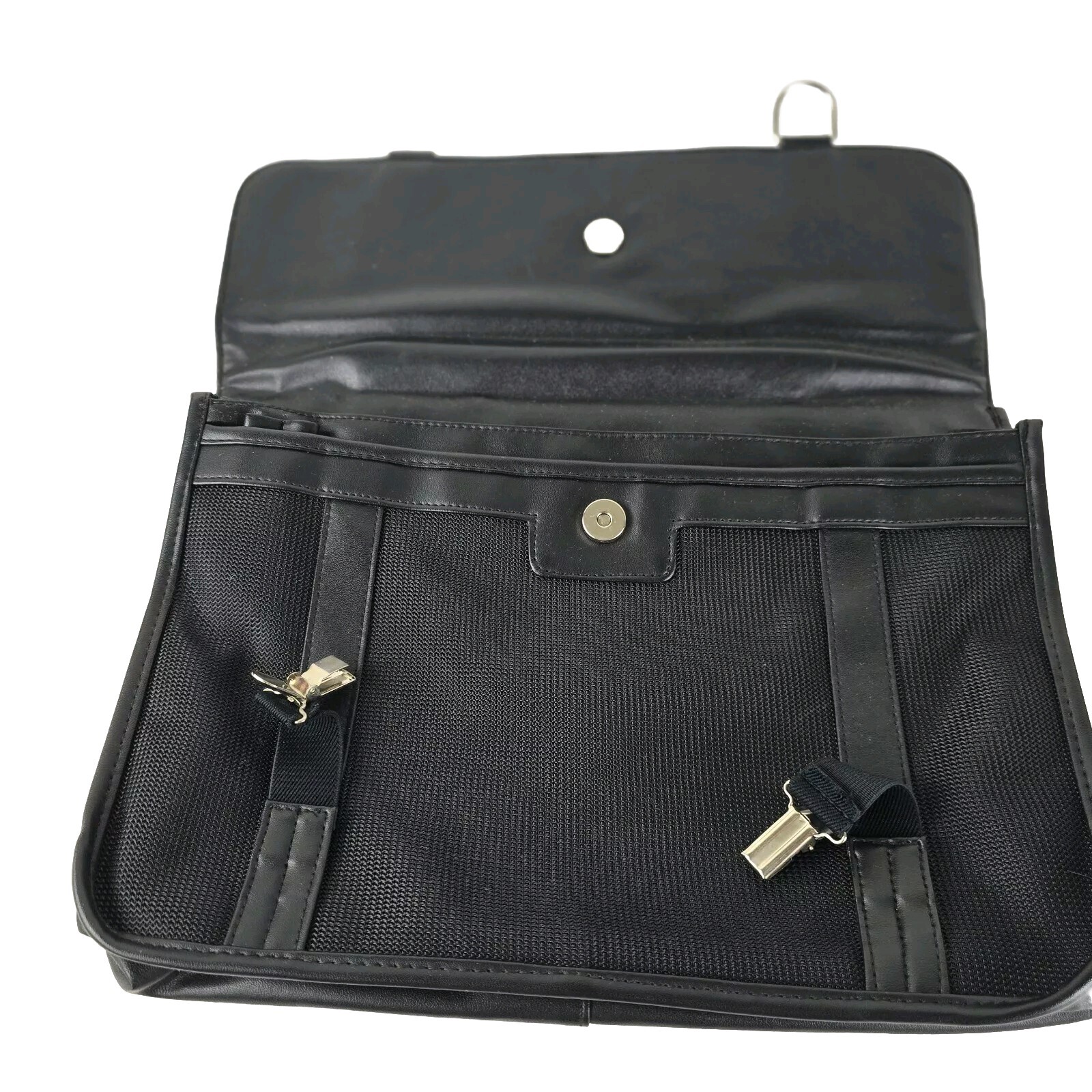 Boy London Briefcase , New Without Tags ,faux Leather, Metal Chain Handle.