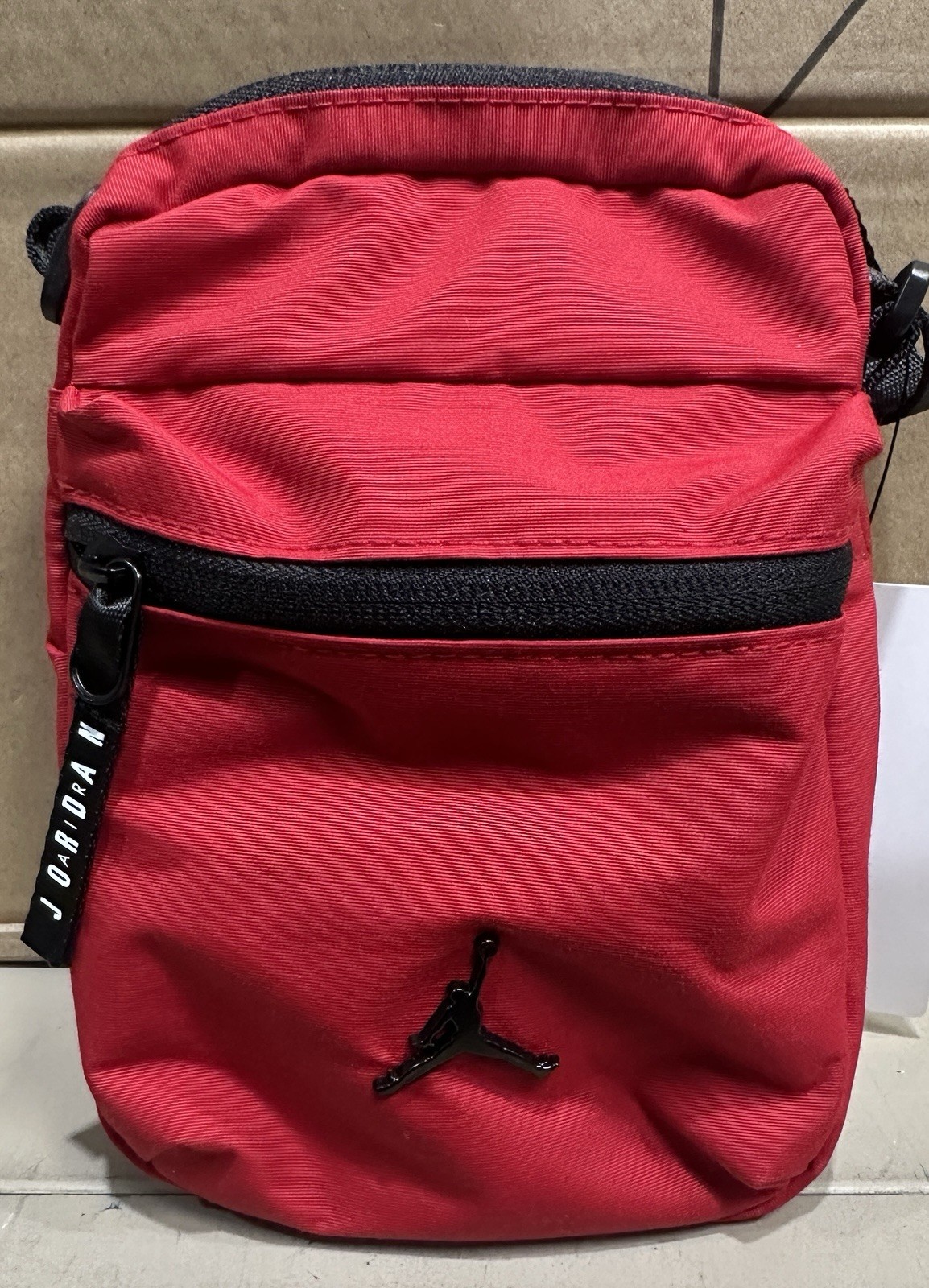 Jordan Jumpman Airborne Festival Bag Crossbody Gym Red 9A0631-R78