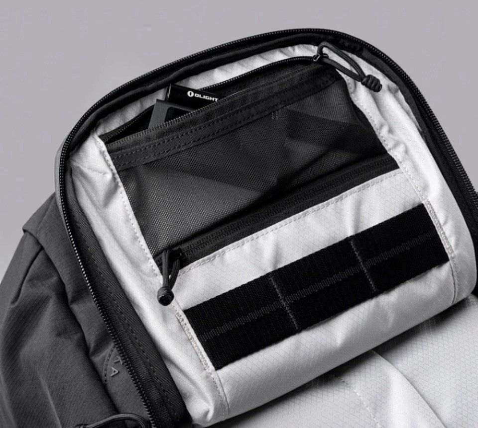 NWT Alpaka Elements Backpack Pro- gray inside -A1