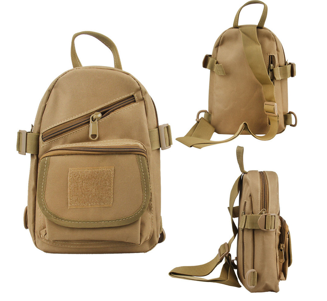 Mens Tactical Backpack Outdoor Shoulder Bag Satchel Sling Chest Packs Daypack US