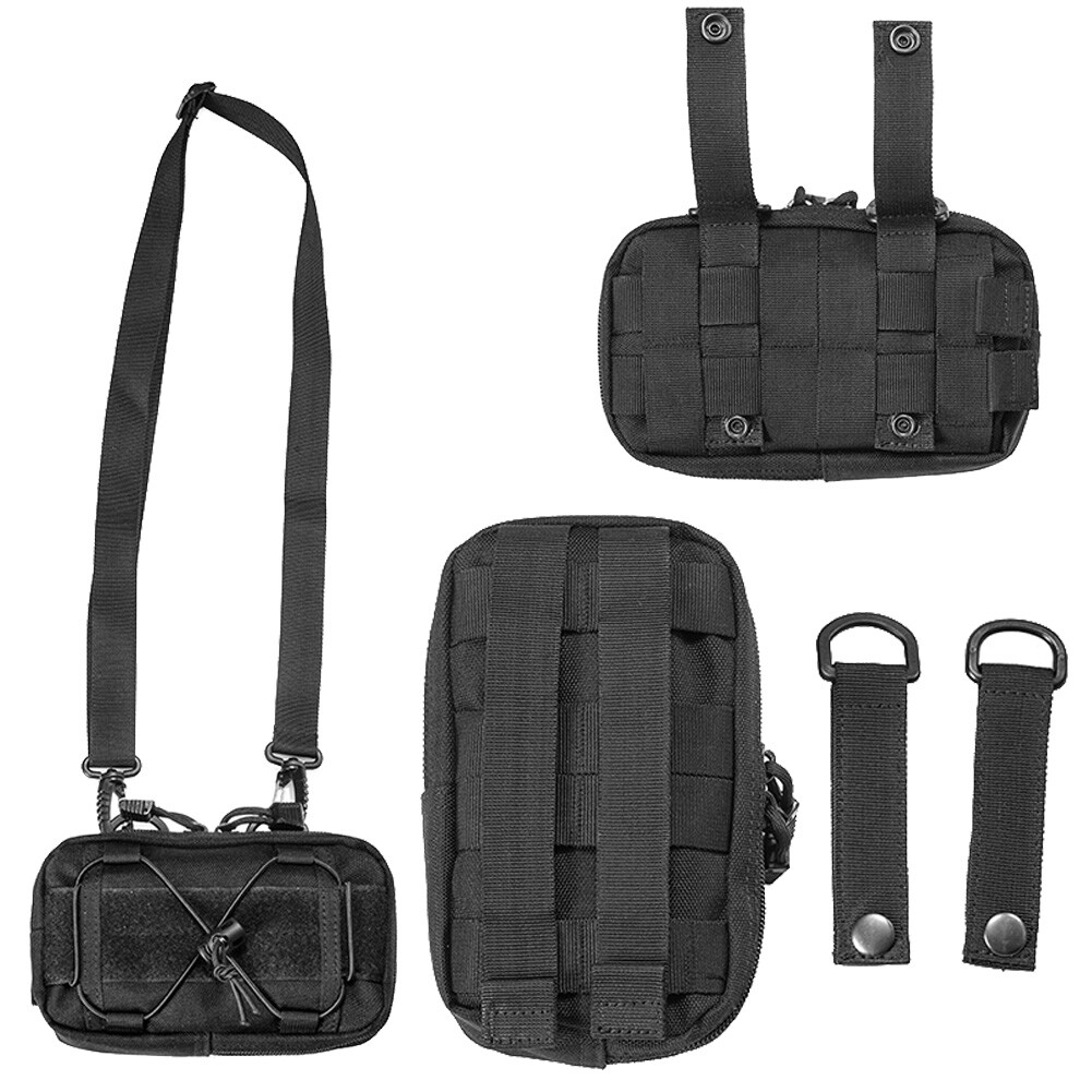 Tactical Molle Waist Bag Outdoor Sports Hiking Camping Small Waist Shoulder Bag