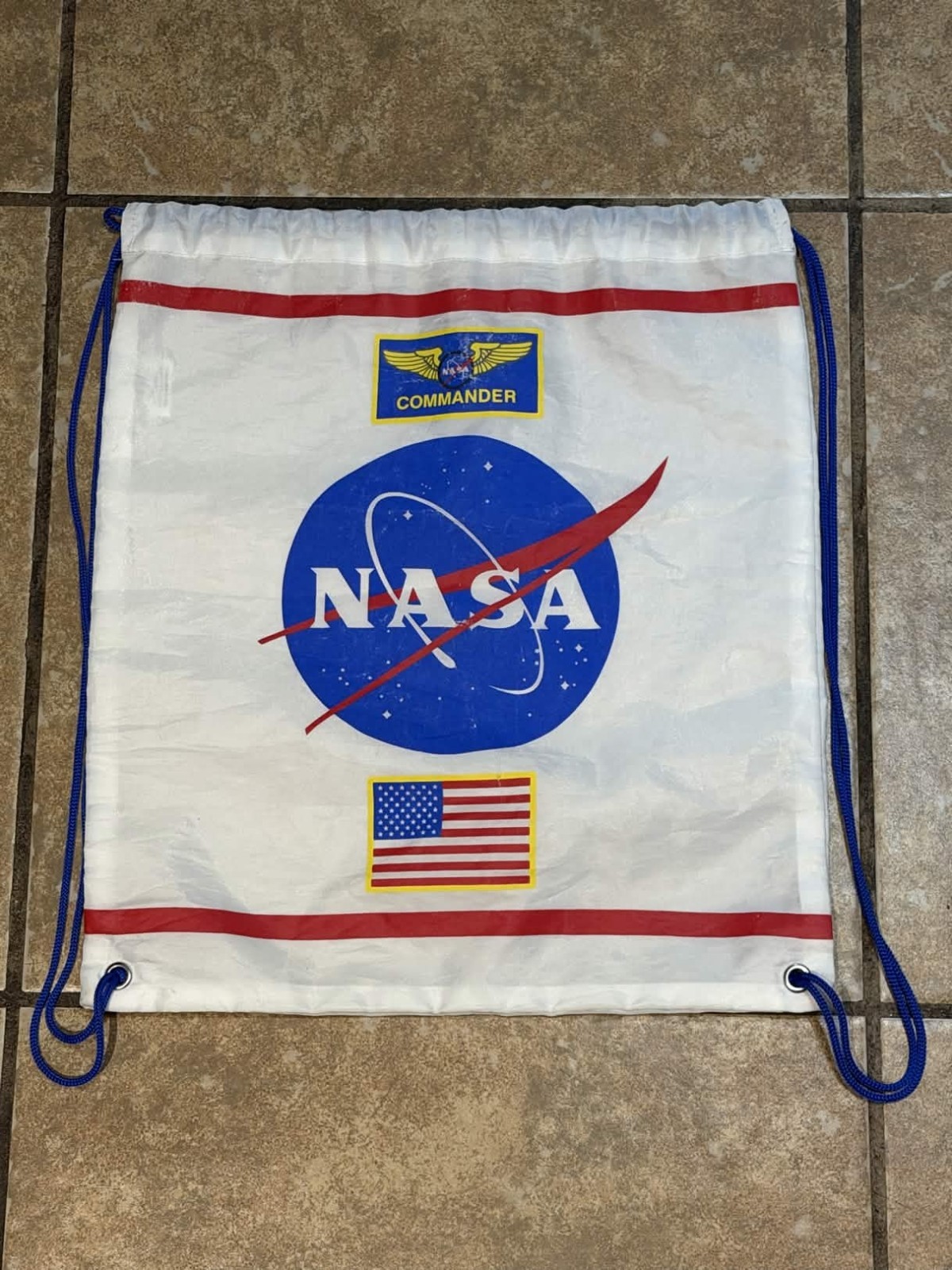 NASA Drawstring Bag