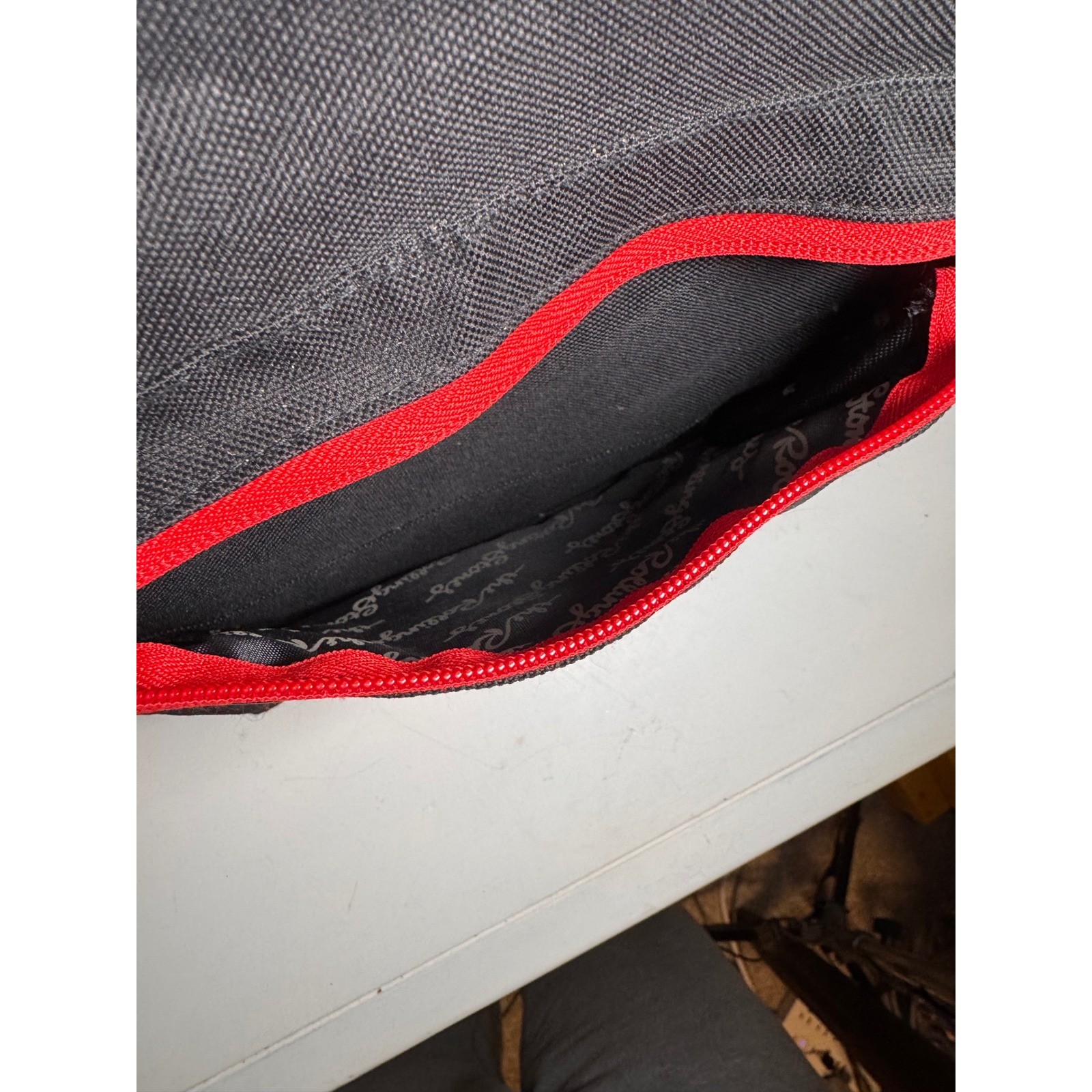 The Rolling Stones Backpack Black Canvas Union Jack Tongue Logo